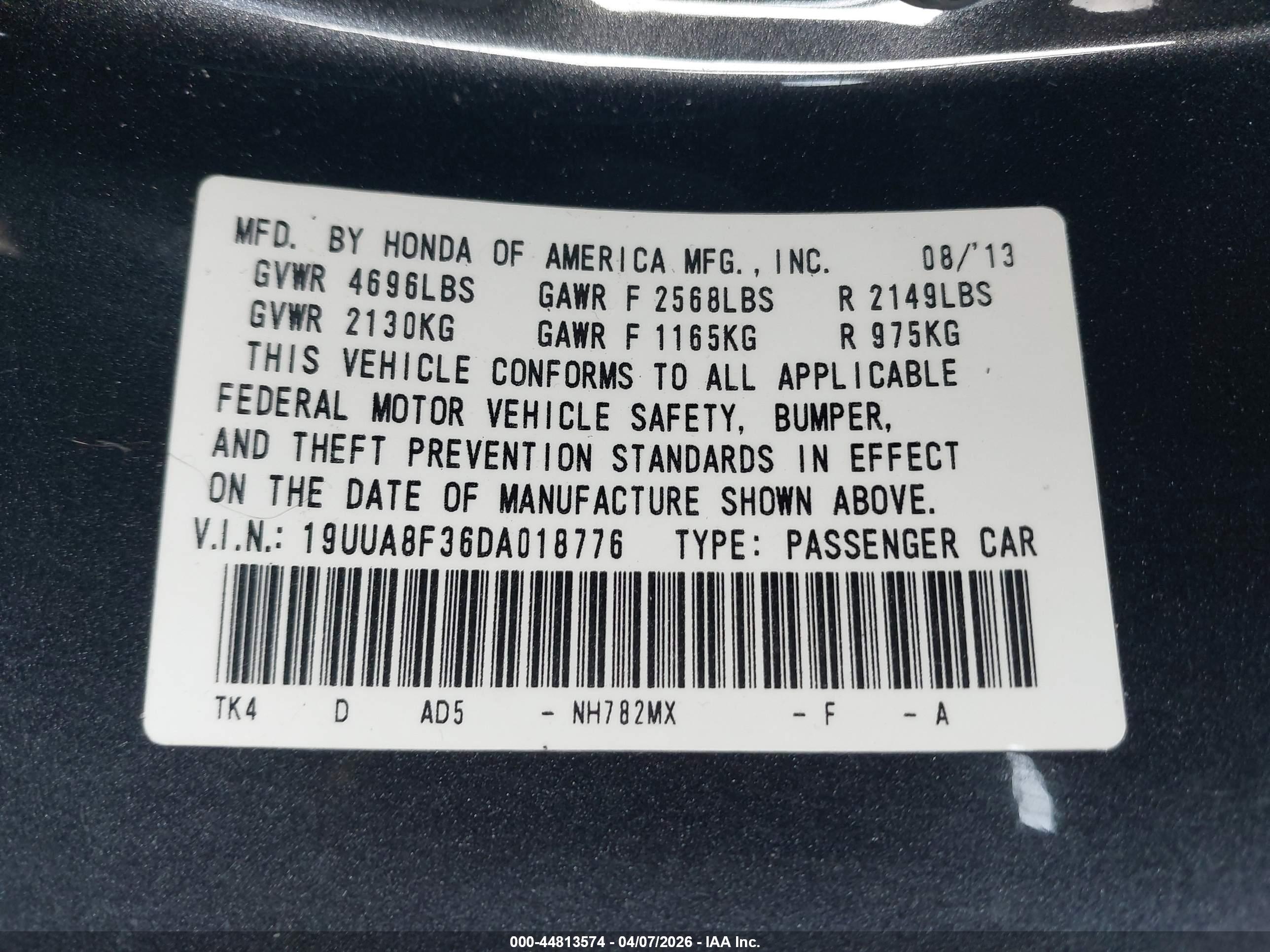 ACURA TL image 9