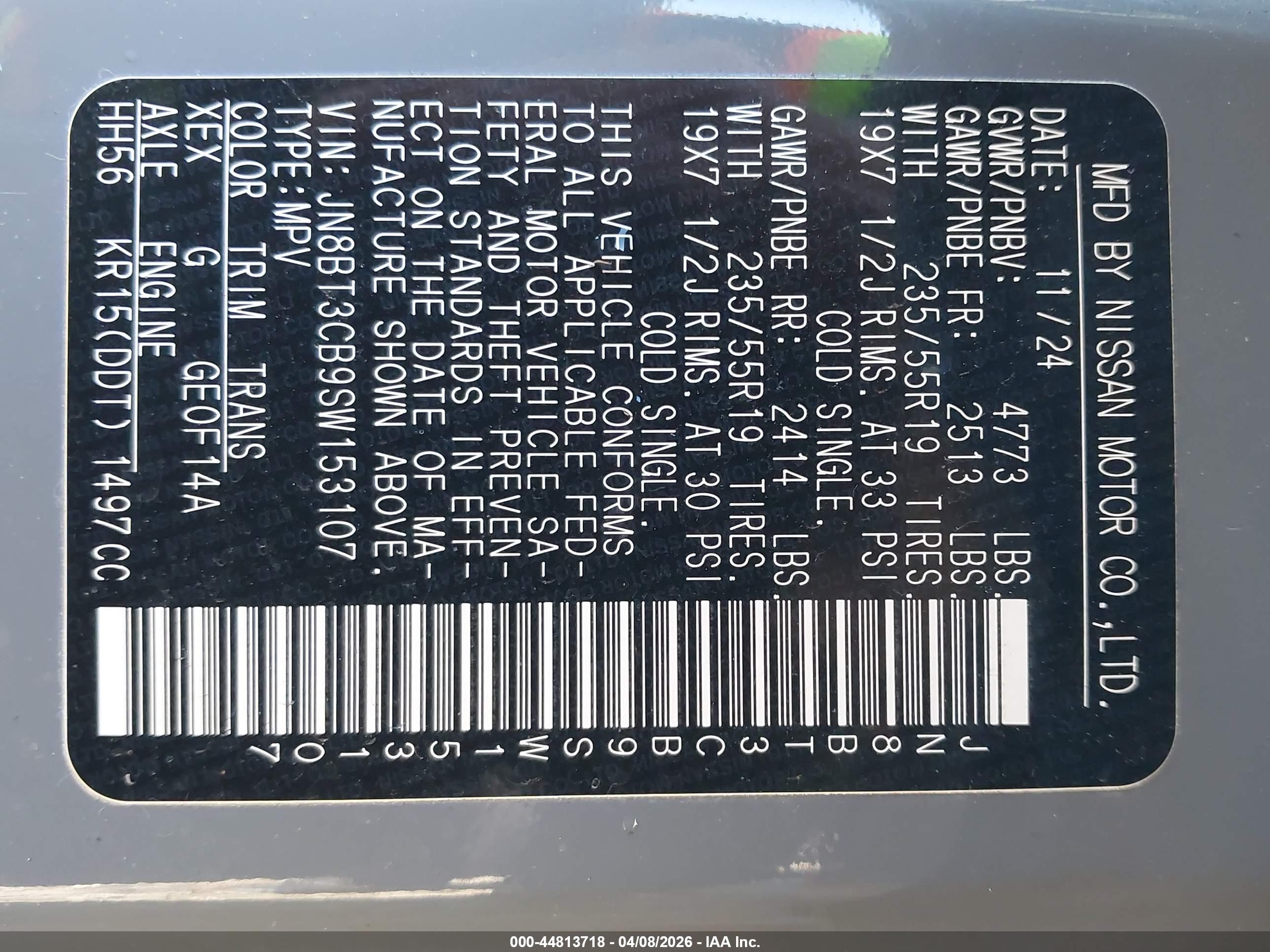NISSAN ROGUE image 9