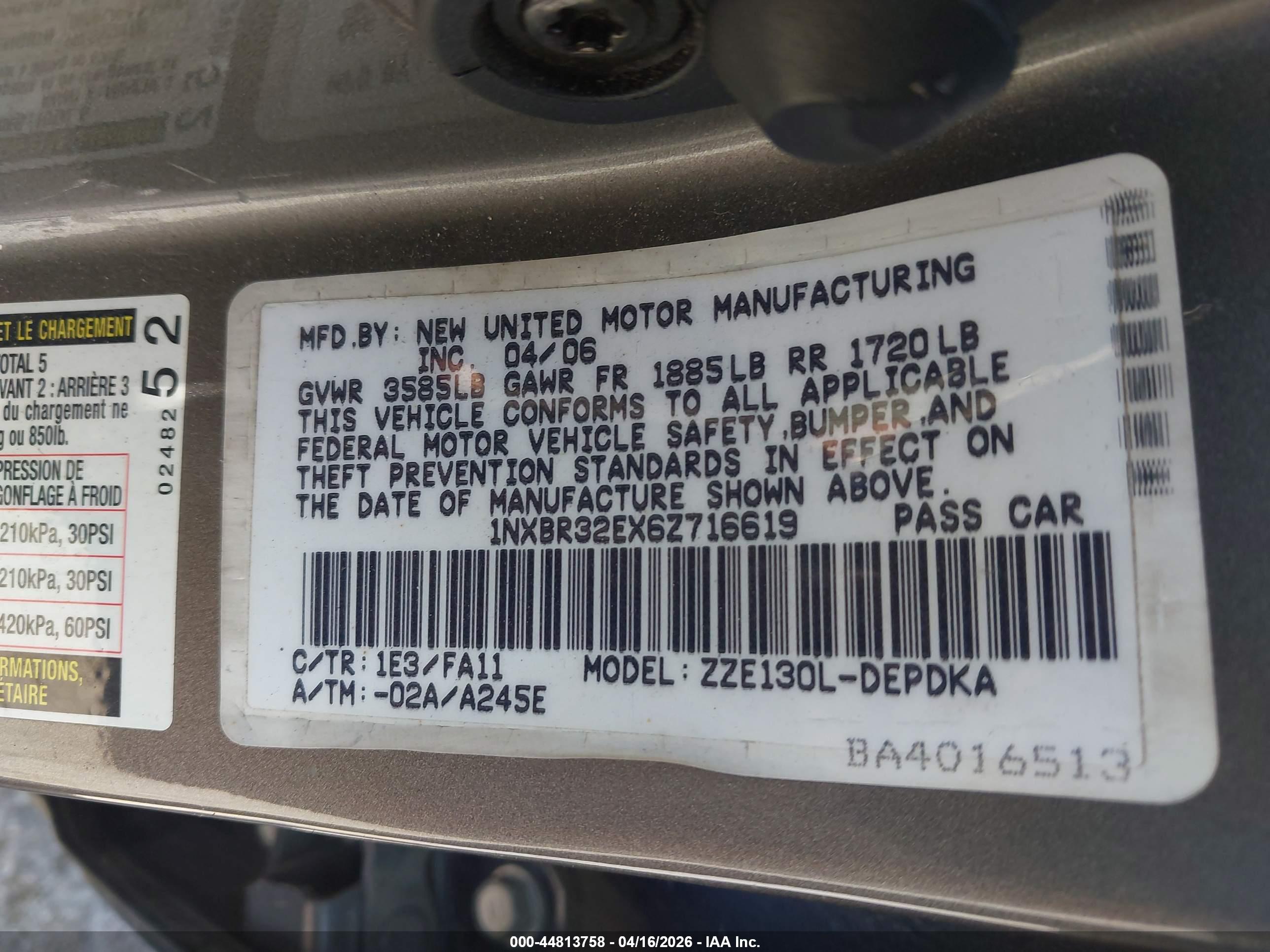 TOYOTA COROLLA image 9