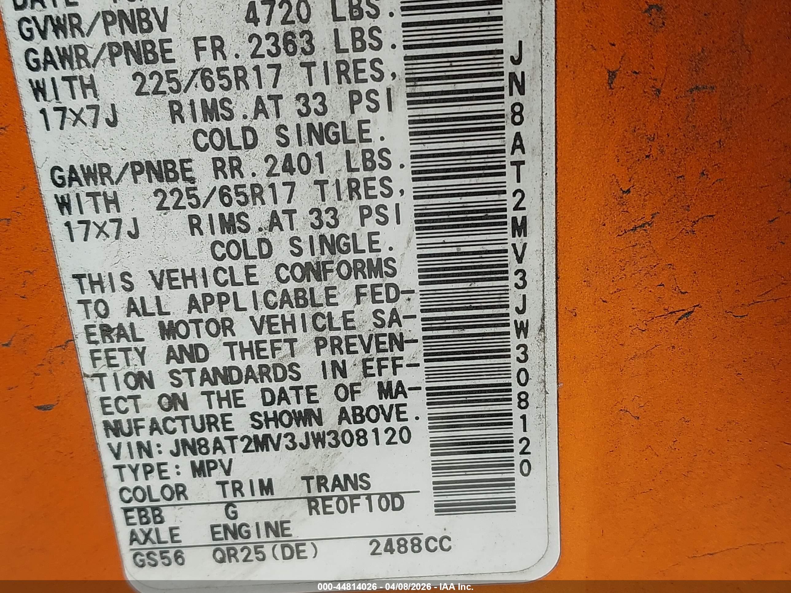 NISSAN ROGUE image 9