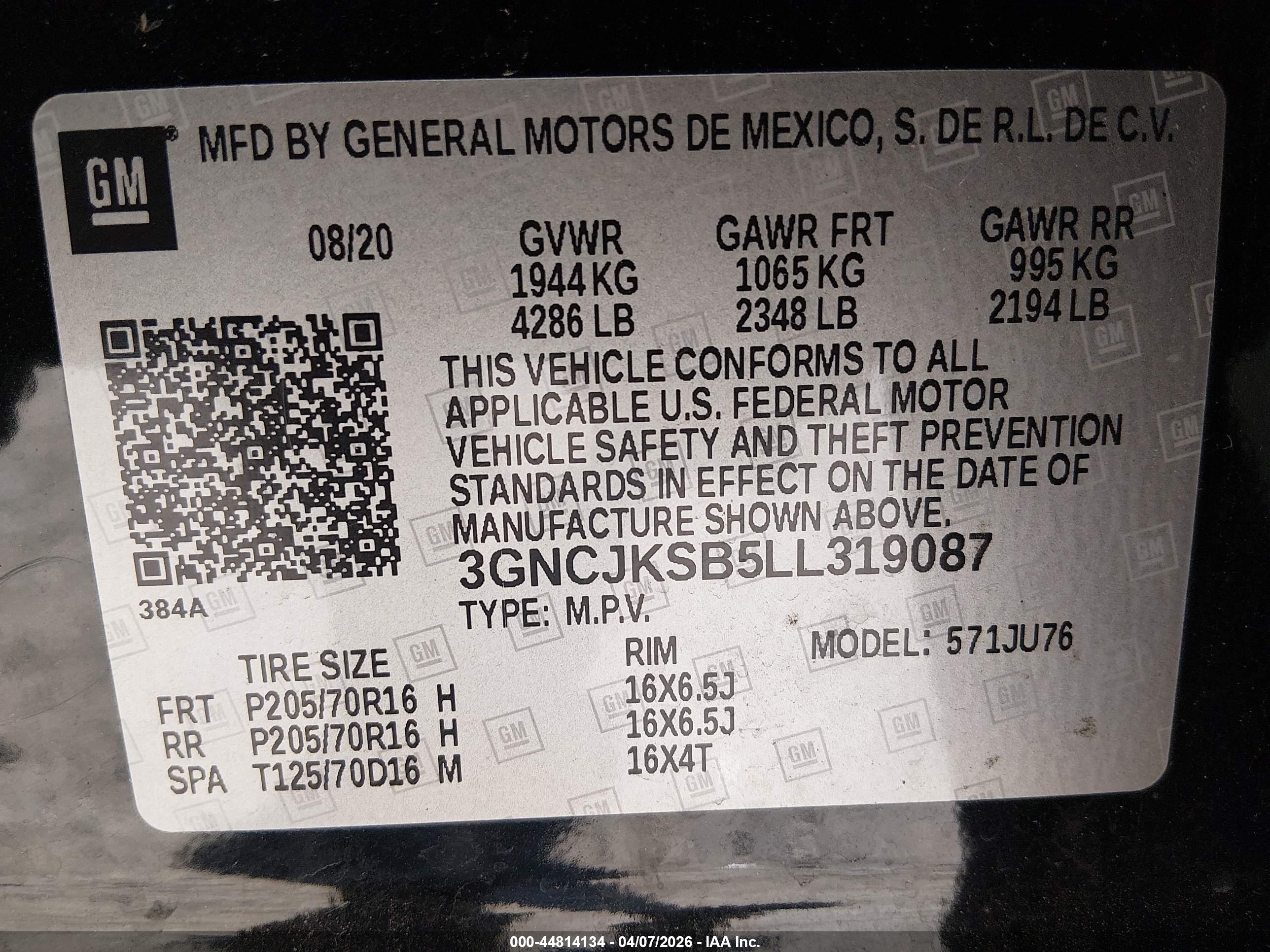 CHEVROLET TRAX image 9