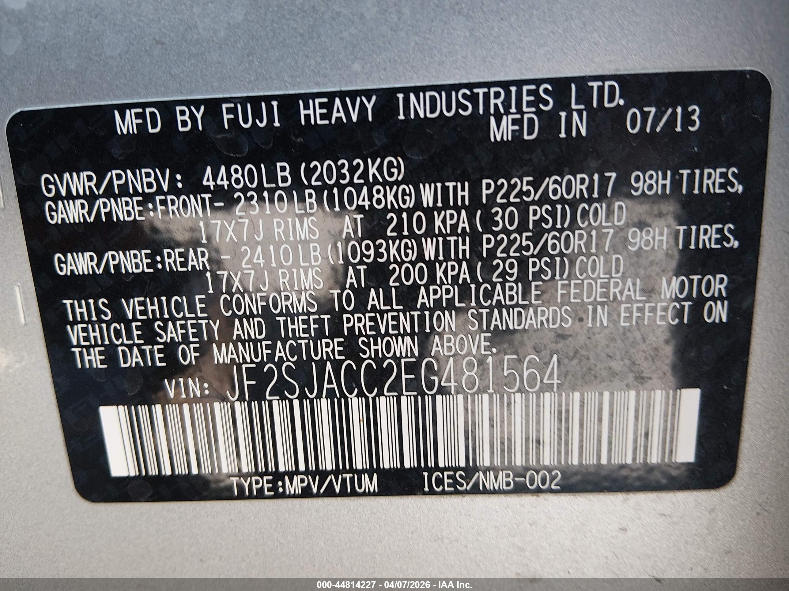 SUBARU FORESTER image 9