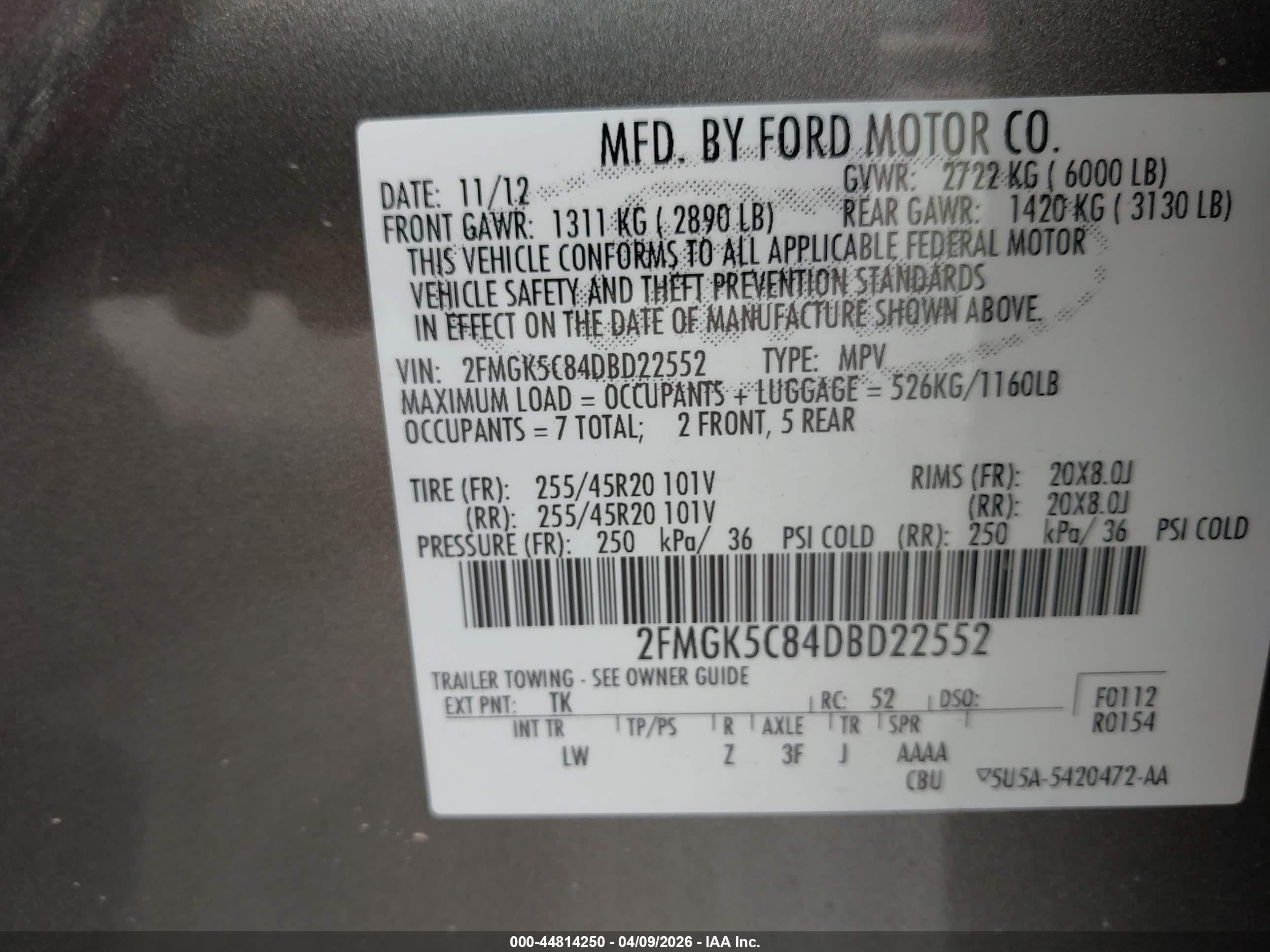 FORD FLEX image 9