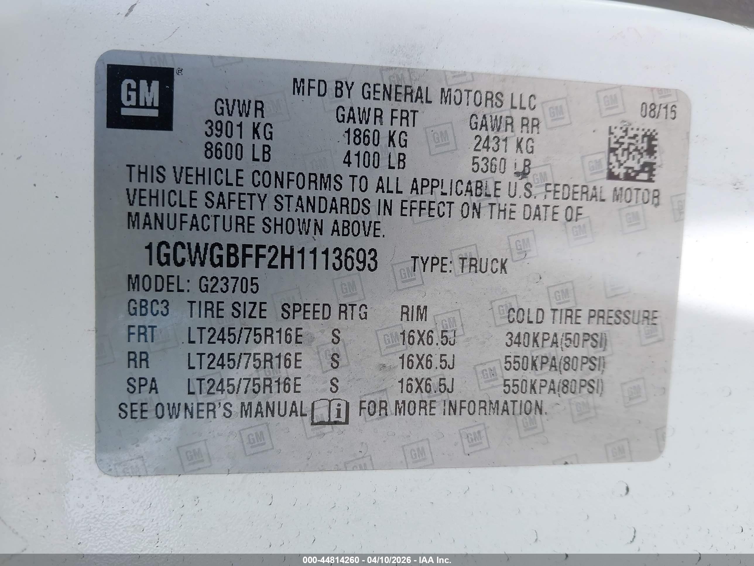 CHEVROLET EXPRESS image 9