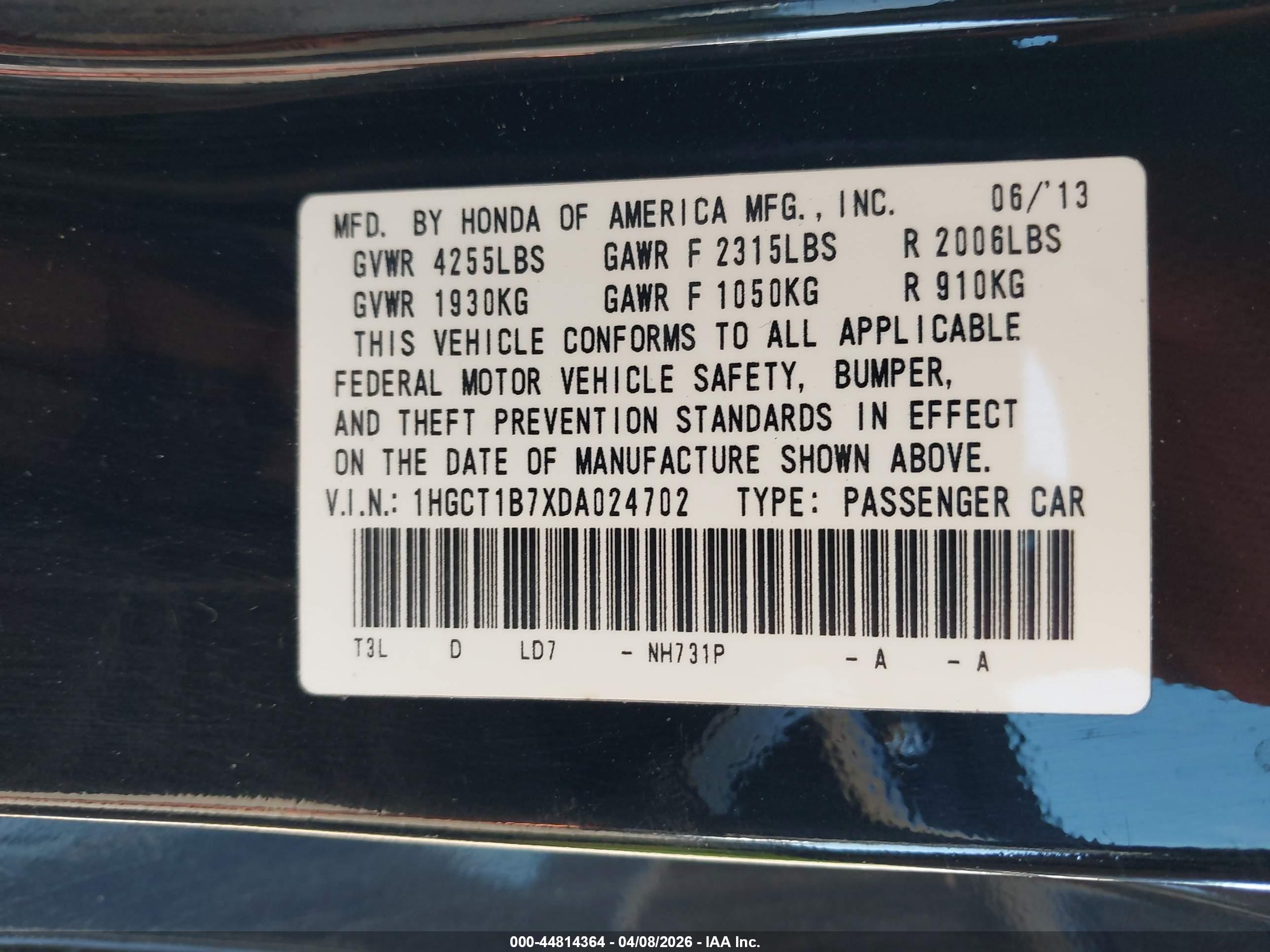 HONDA ACCORD image 9