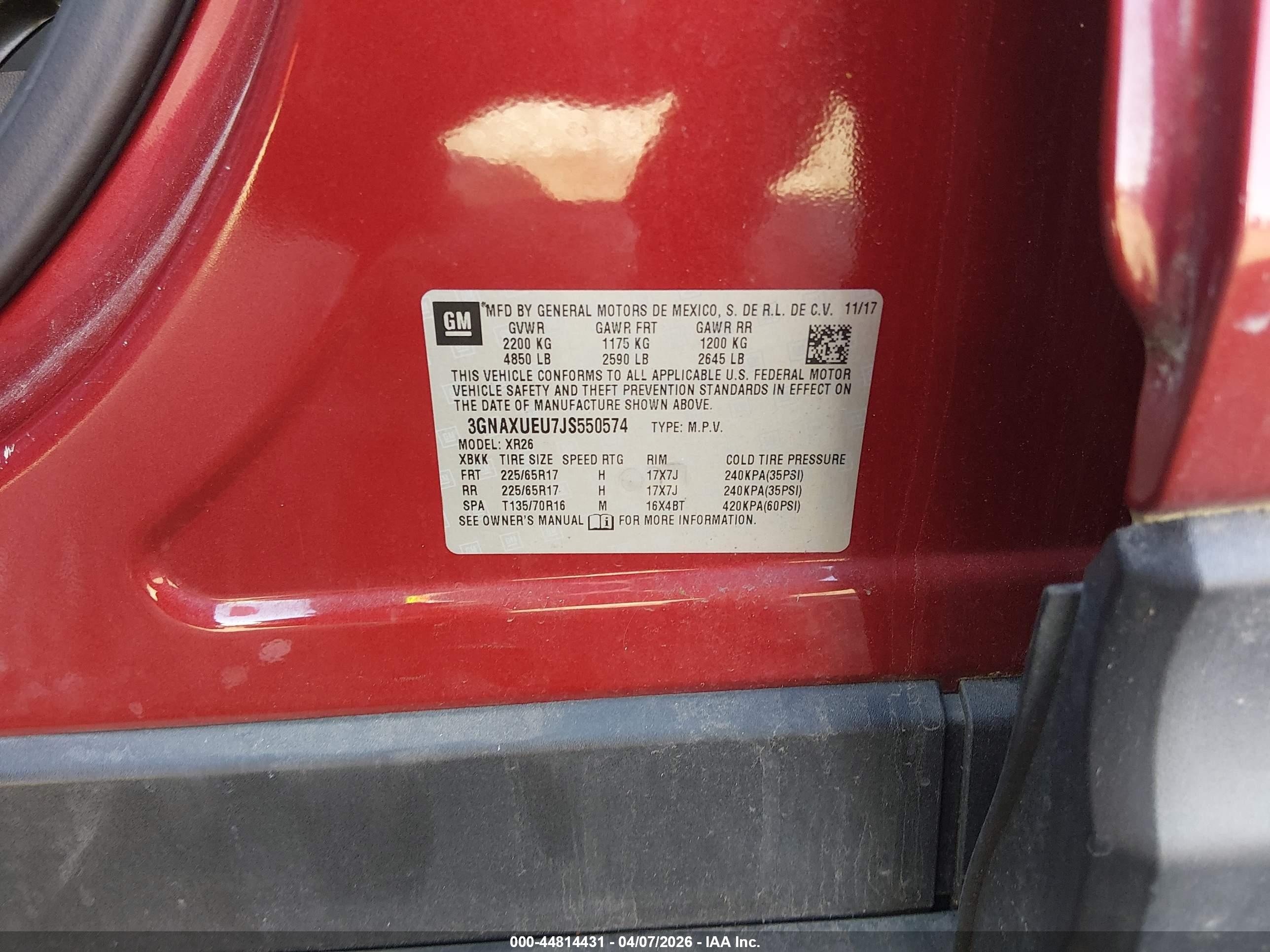 CHEVROLET EQUINOX image 9