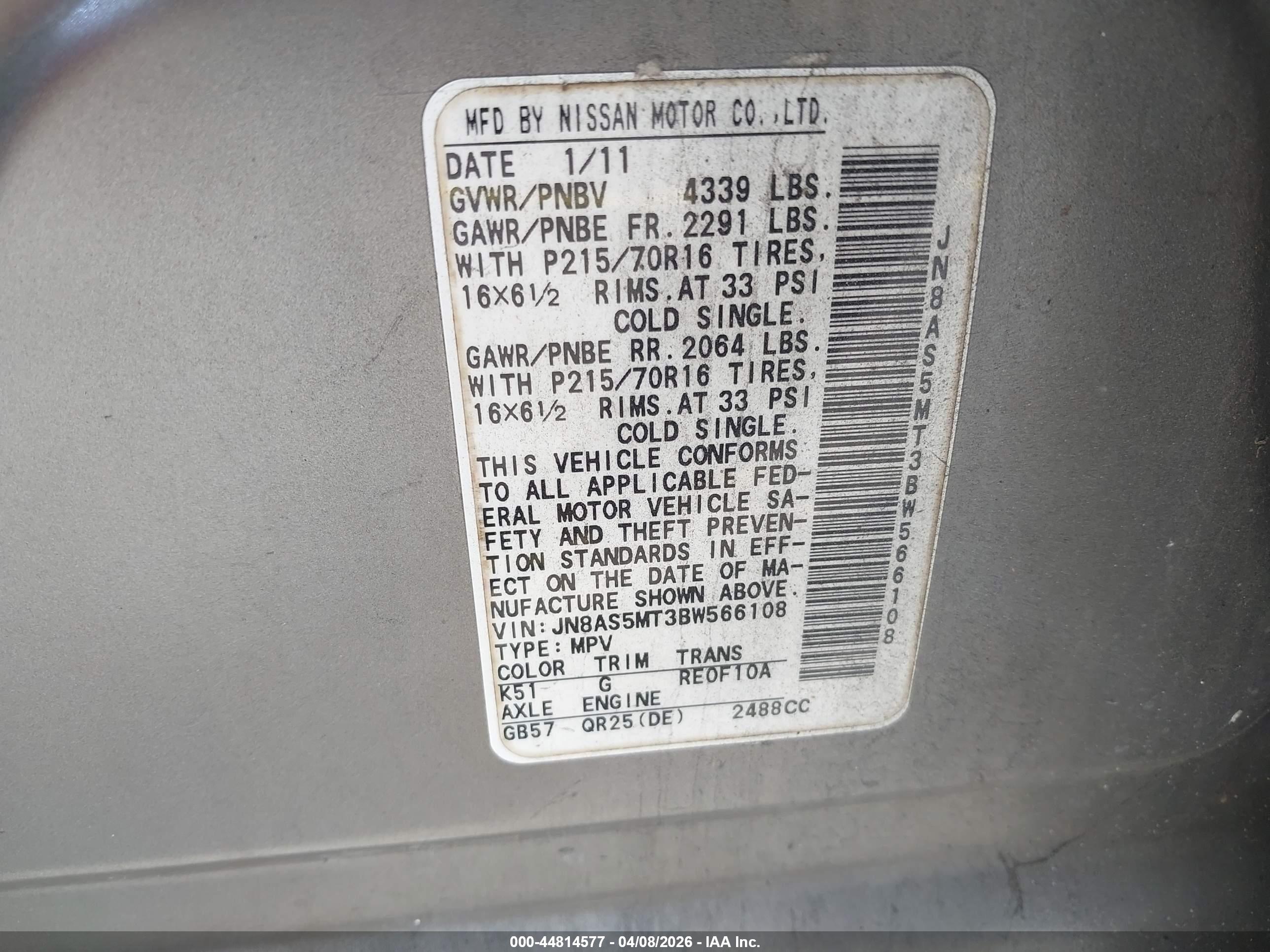 NISSAN ROGUE image 9