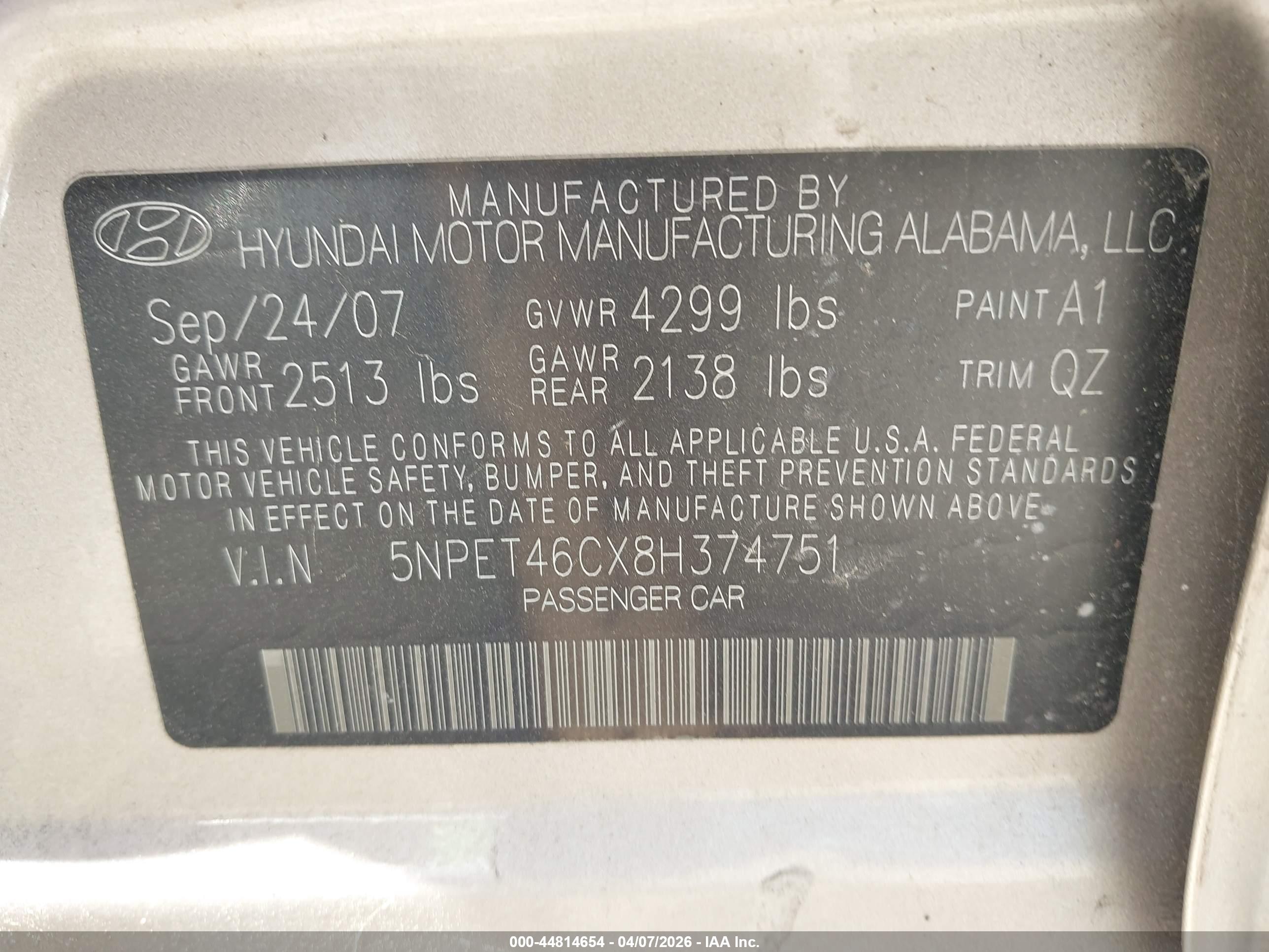 HYUNDAI SONATA image 9