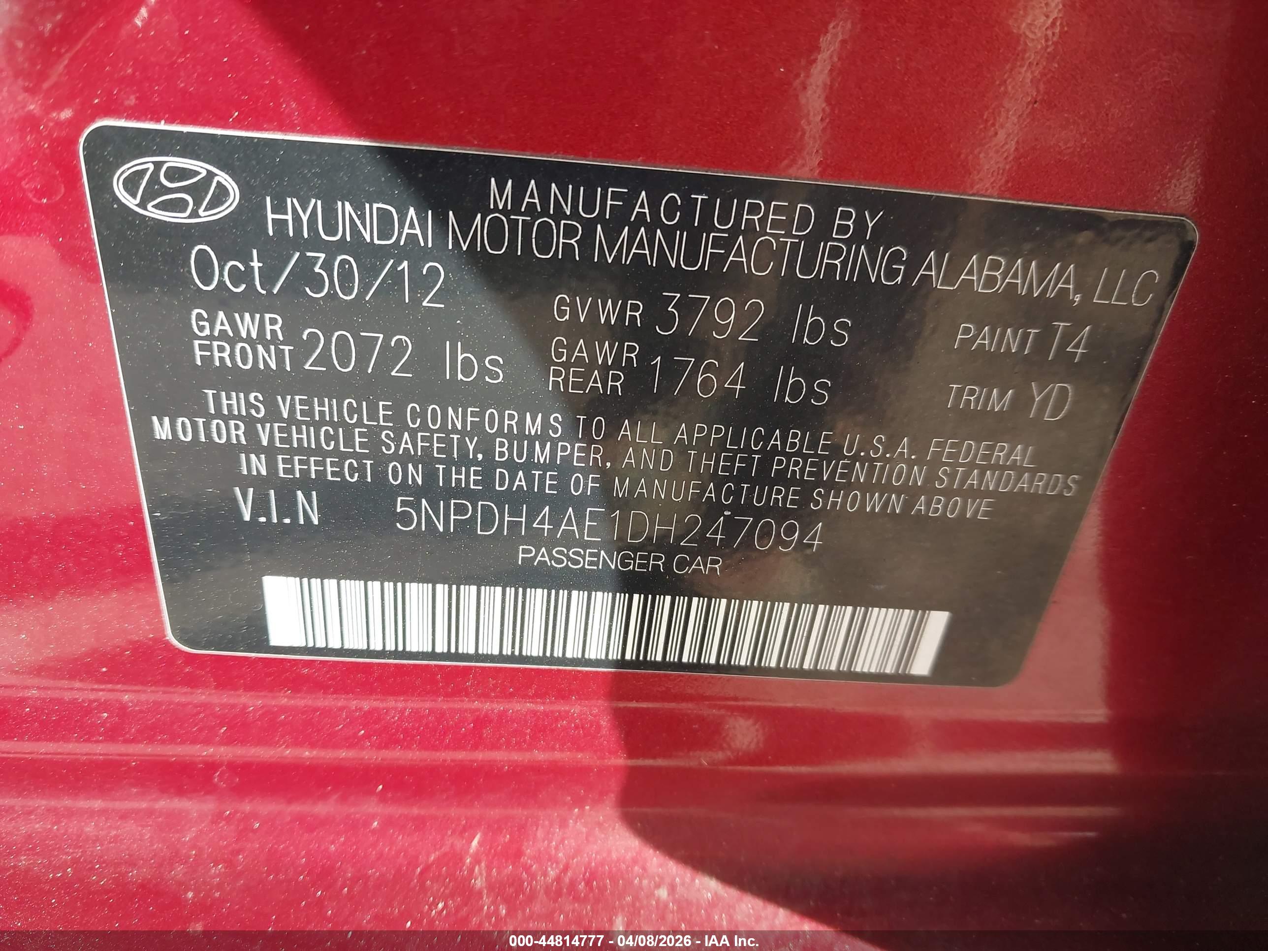 HYUNDAI ELANTRA image 9