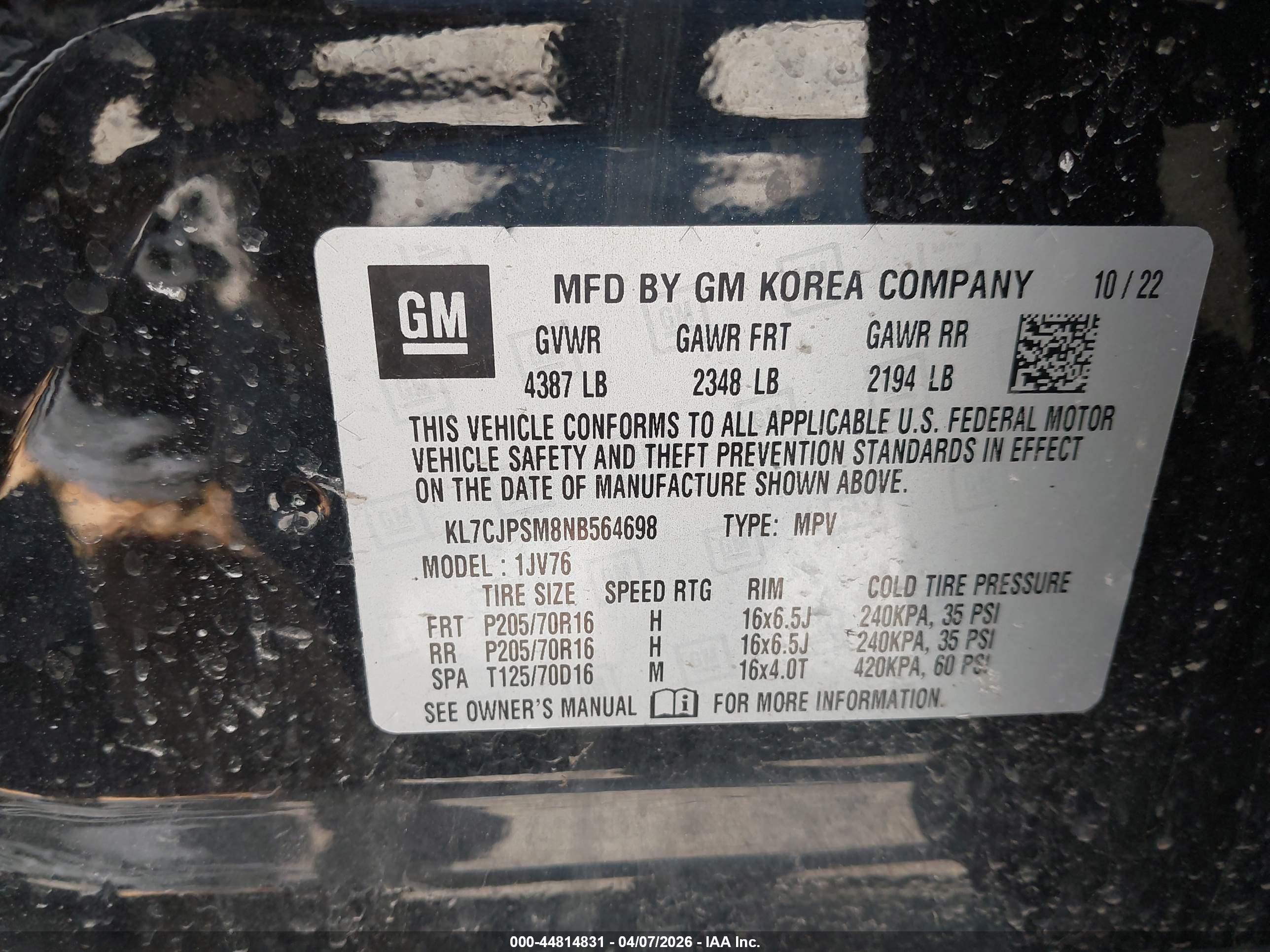 CHEVROLET TRAX image 9