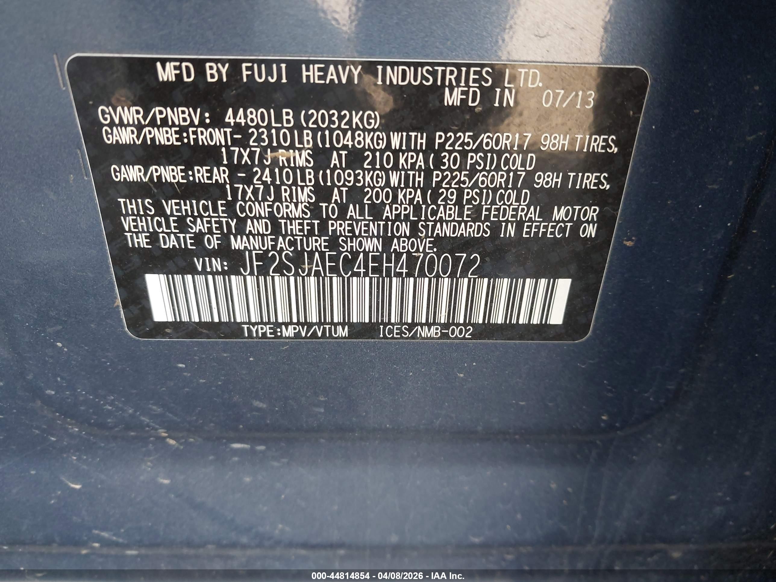 SUBARU FORESTER image 9