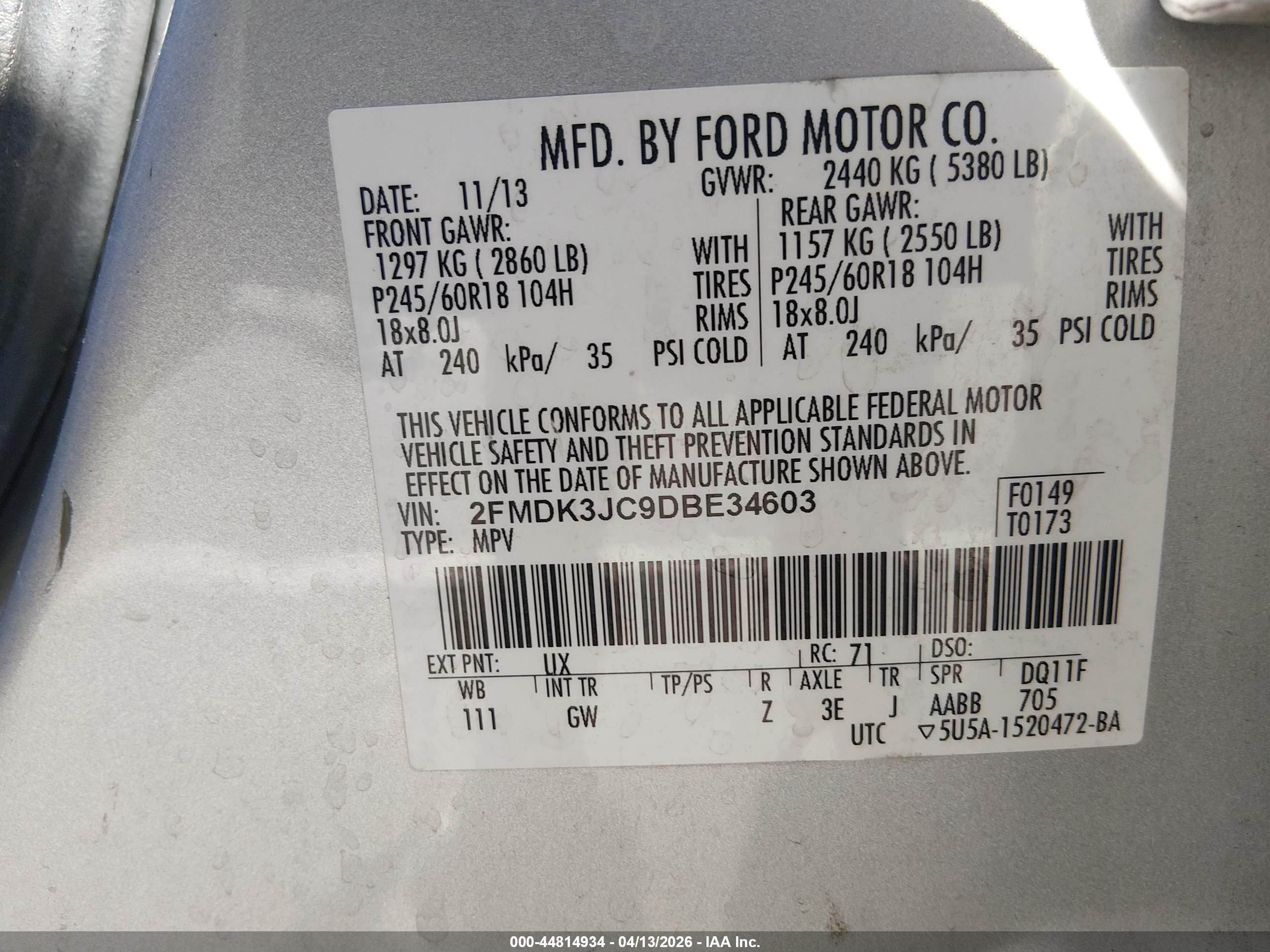 FORD EDGE image 9