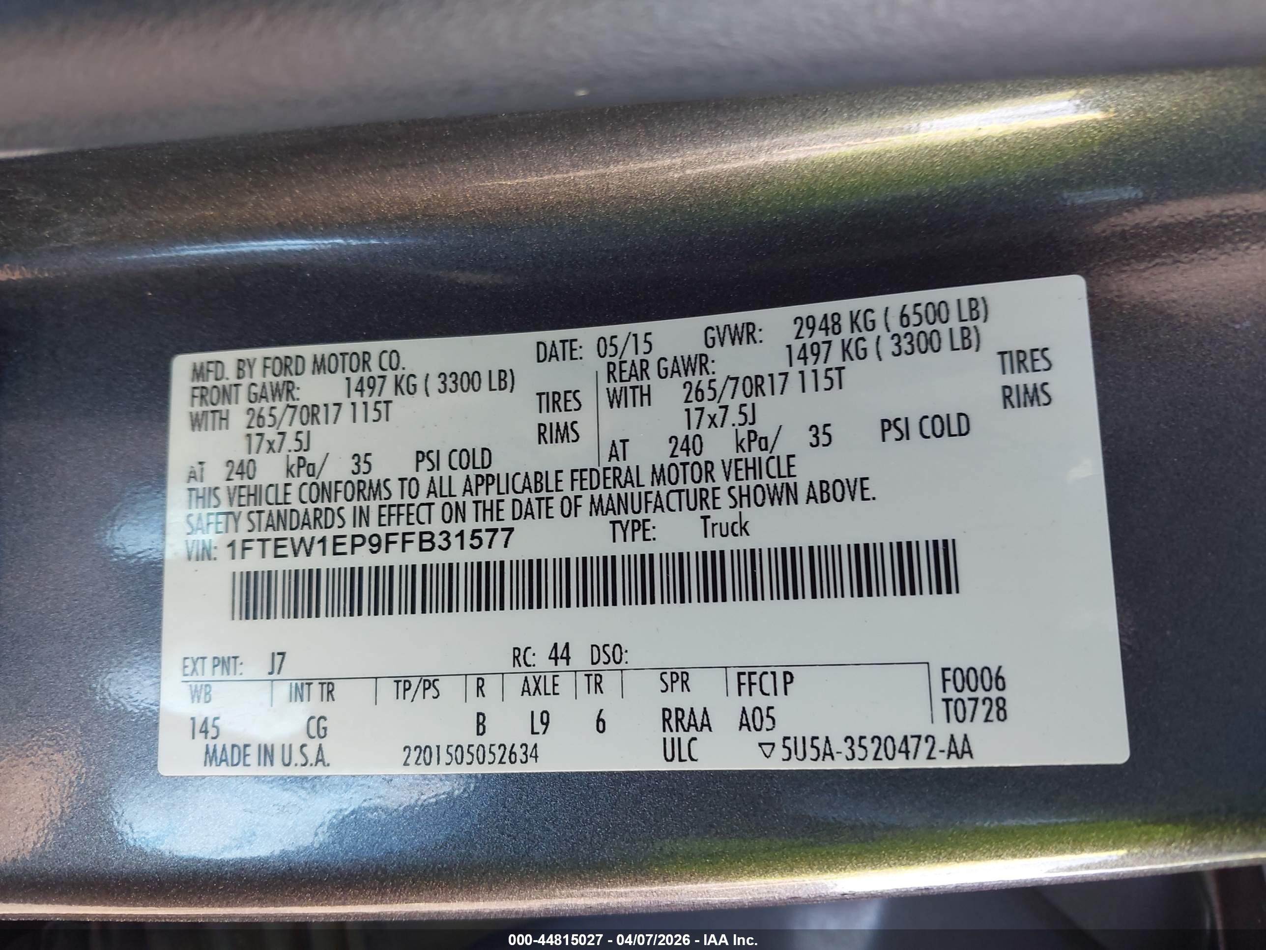FORD F-150 image 9
