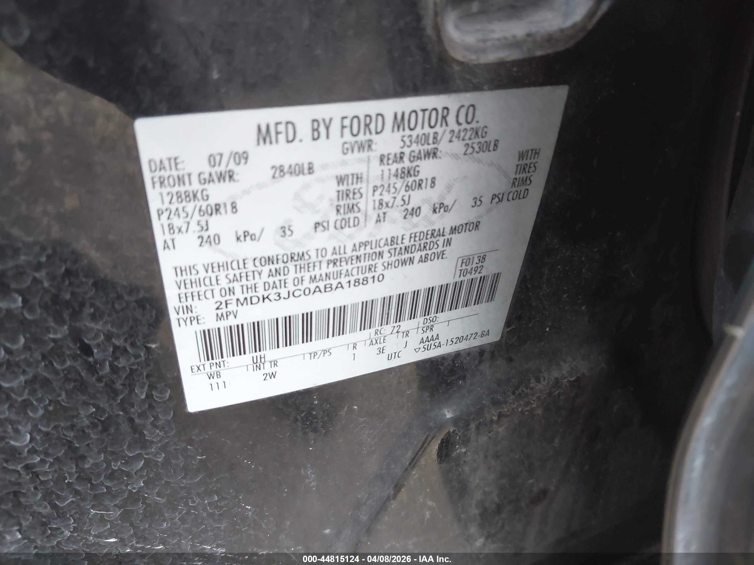 FORD EDGE image 9