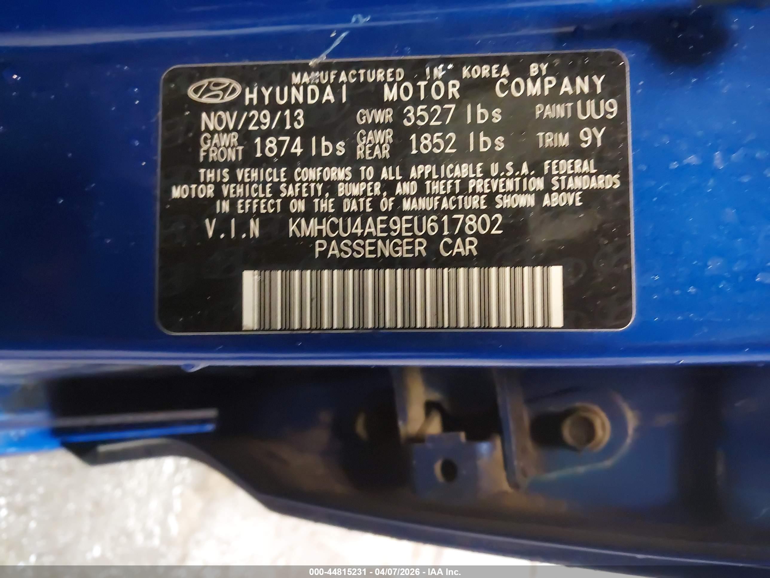 HYUNDAI ACCENT image 9