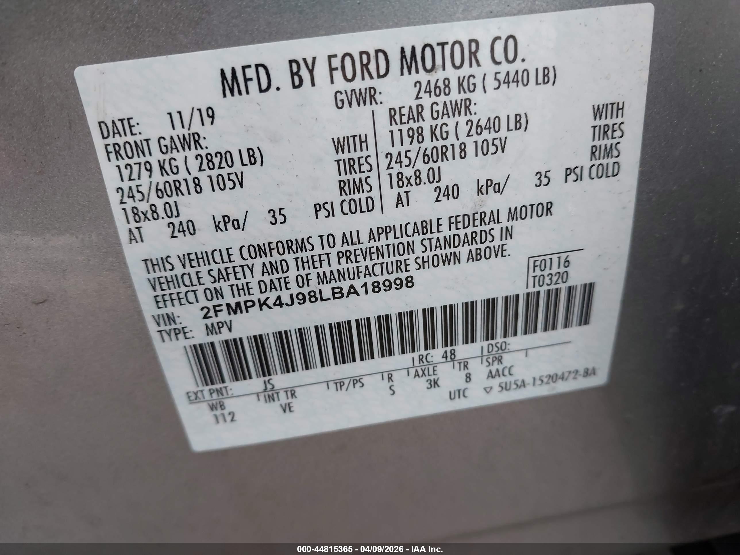 FORD EDGE image 9