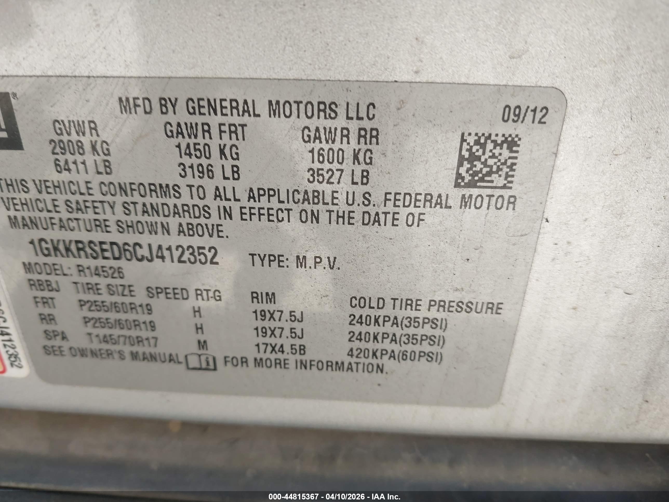 GMC ACADIA image 9