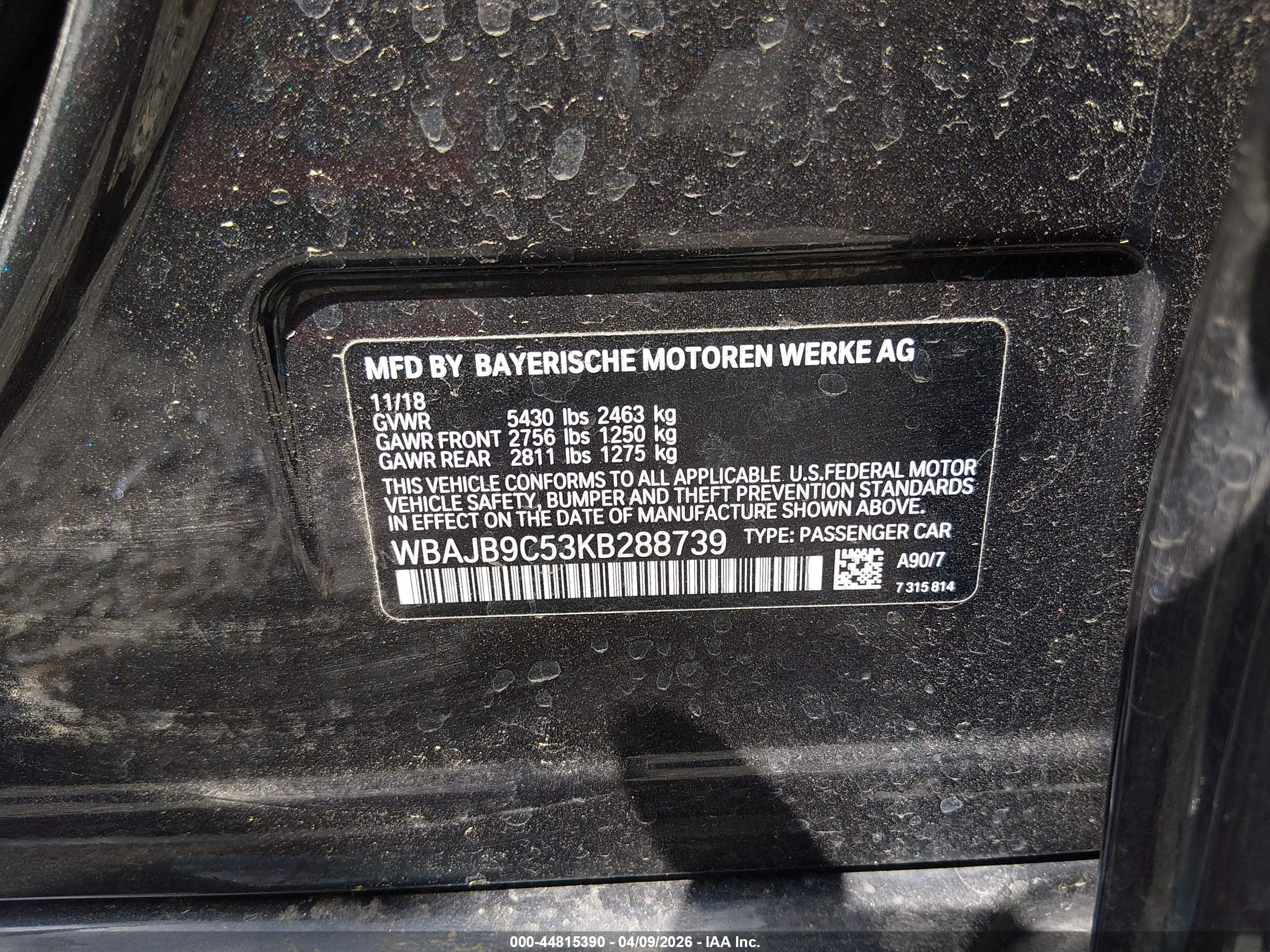 BMW M550I image 9