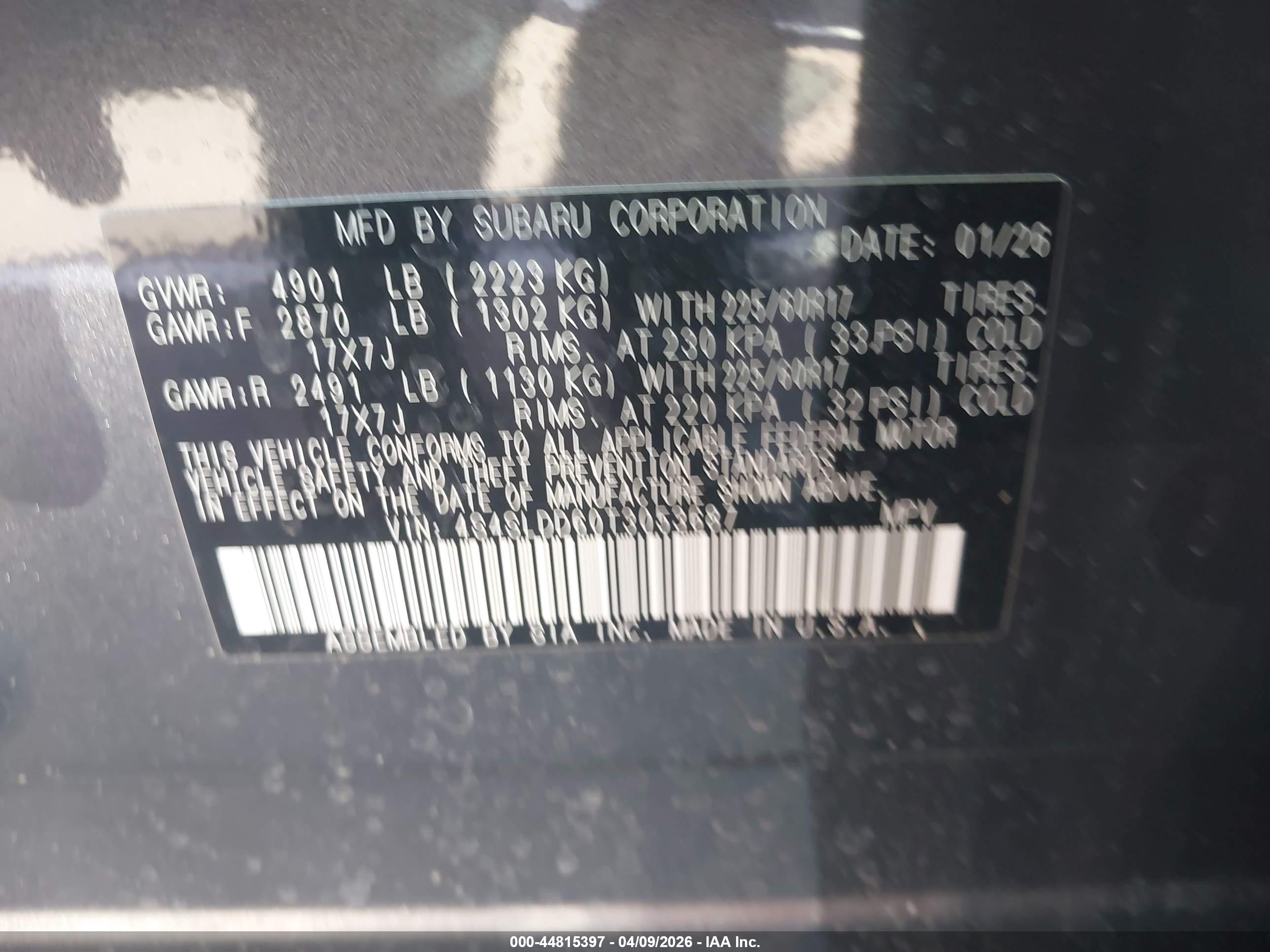 SUBARU FORESTER image 9