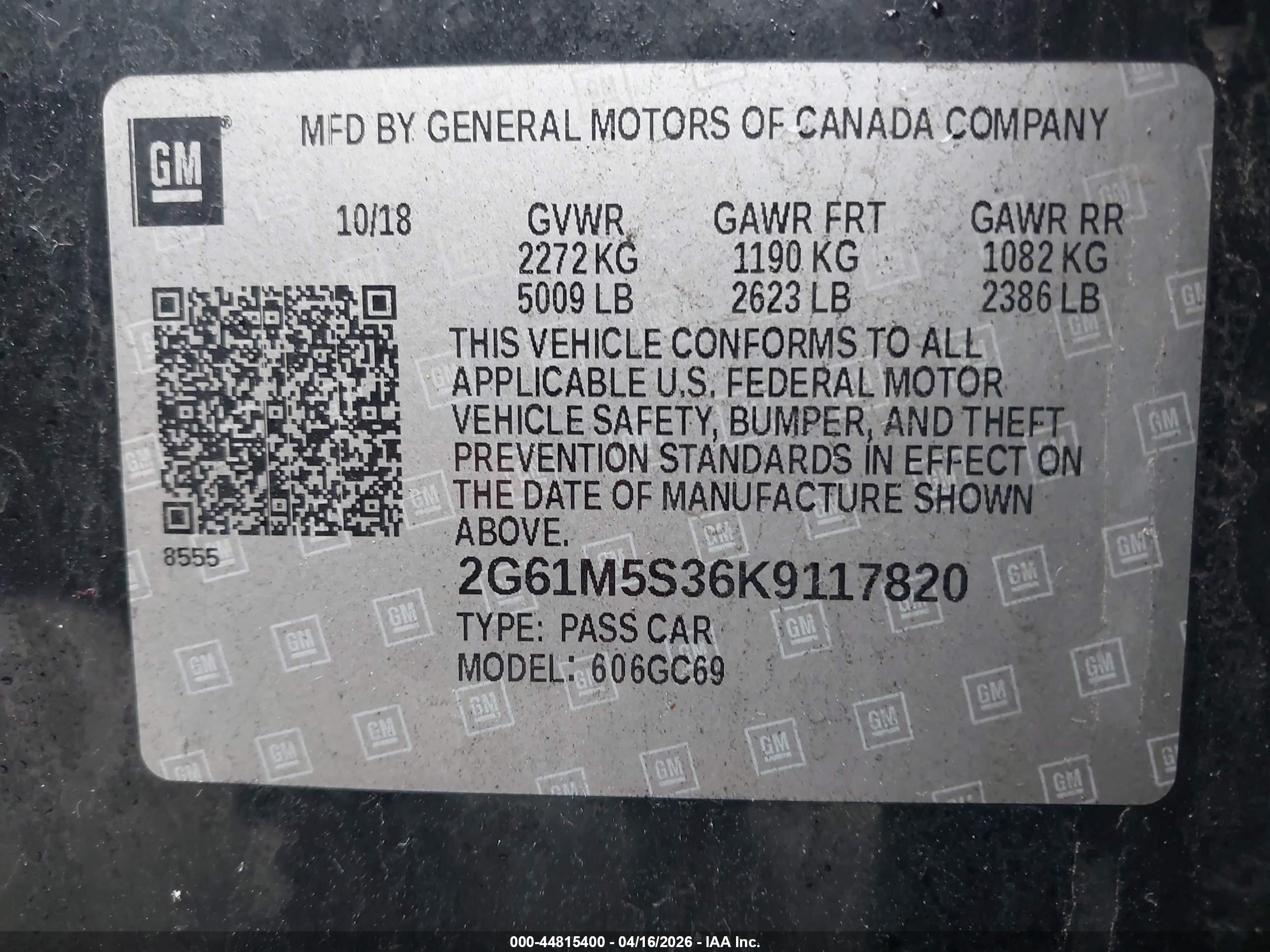 CADILLAC XTS image 9