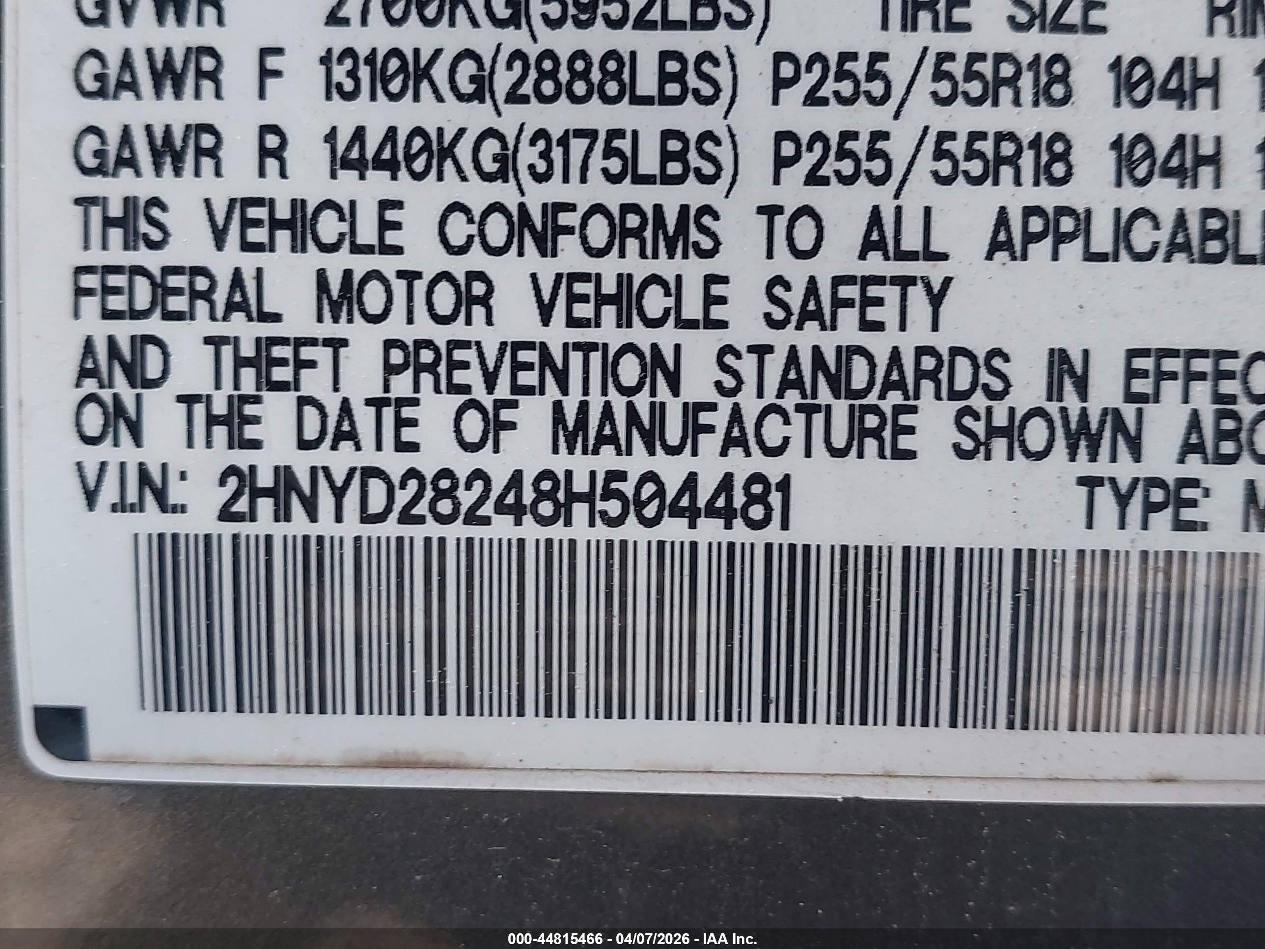 ACURA MDX image 9