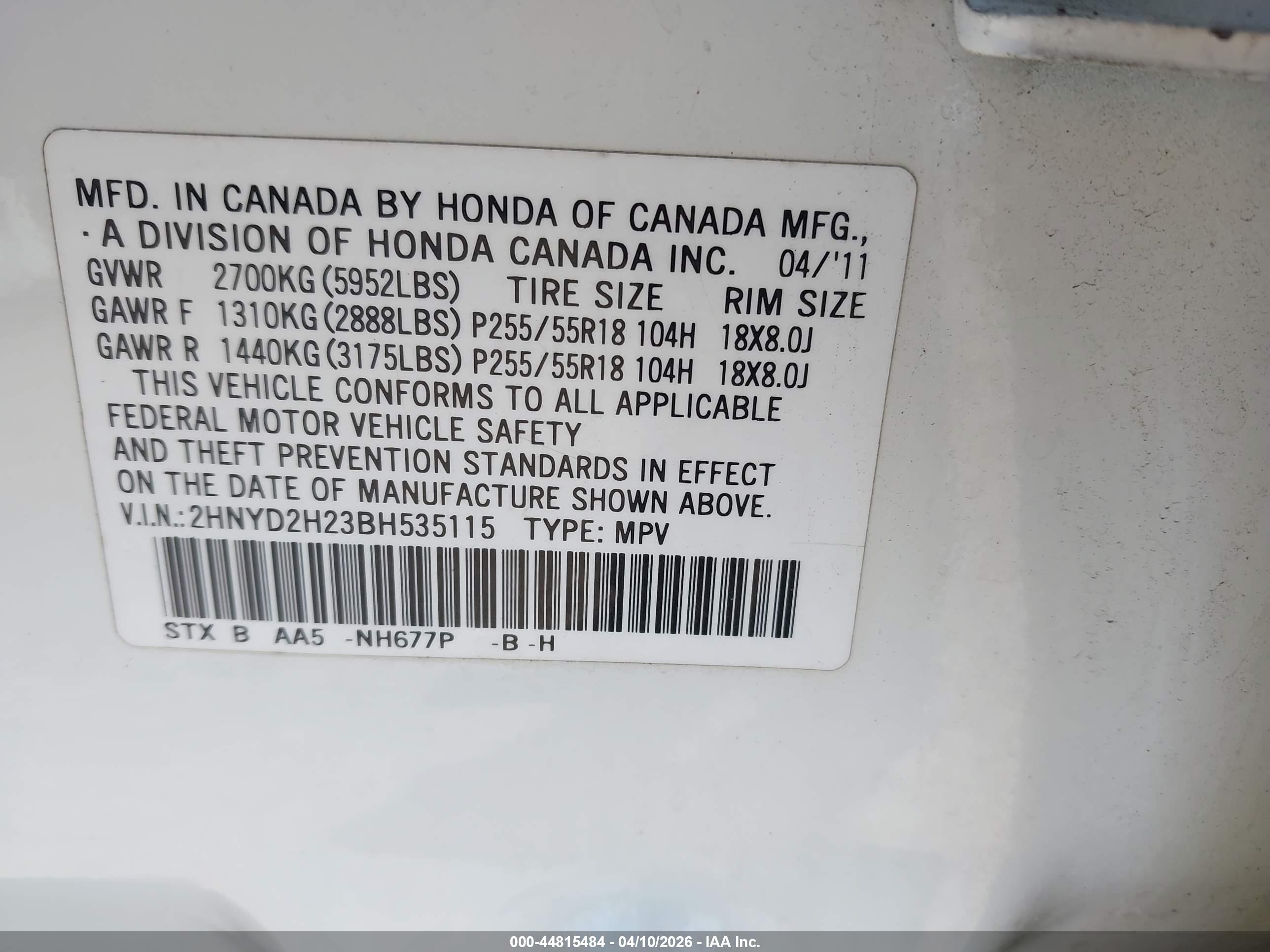 ACURA MDX image 9