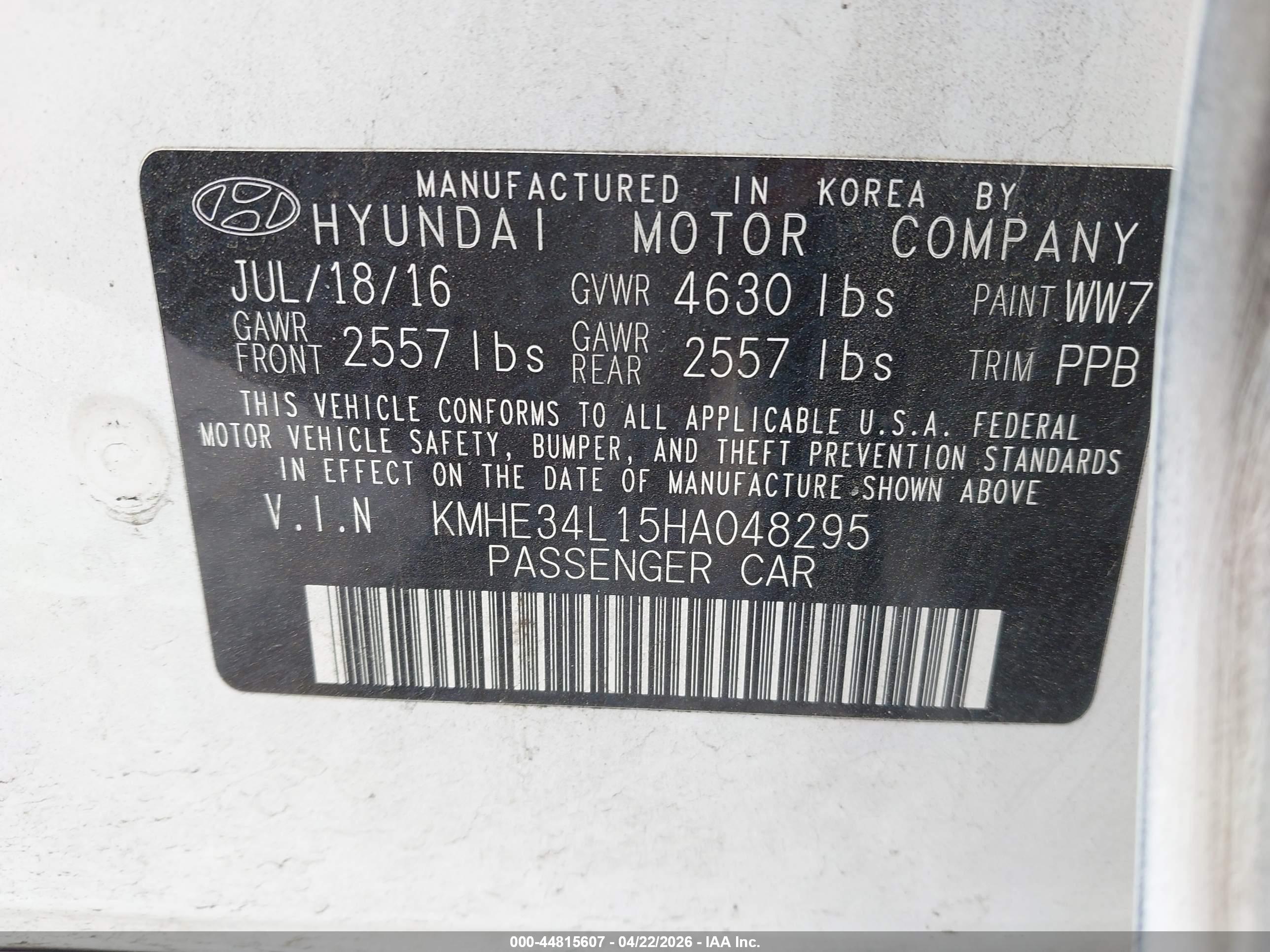 HYUNDAI SONATA image 9