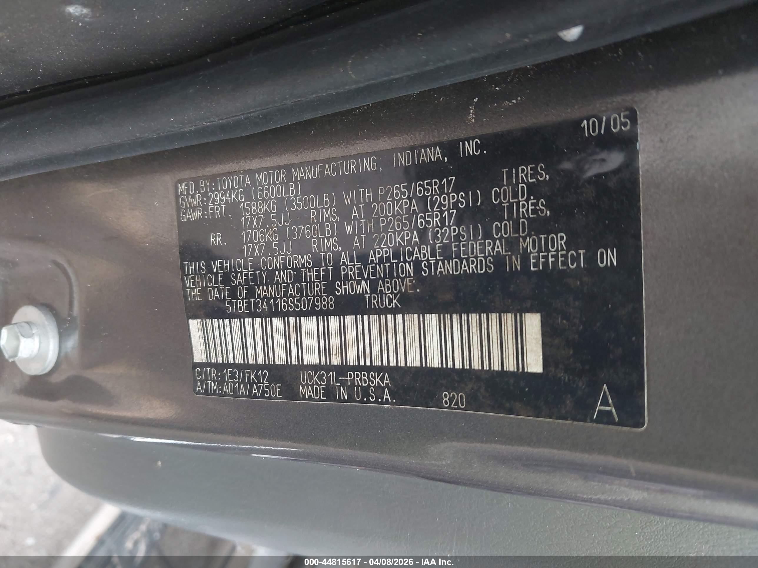 TOYOTA TUNDRA image 9