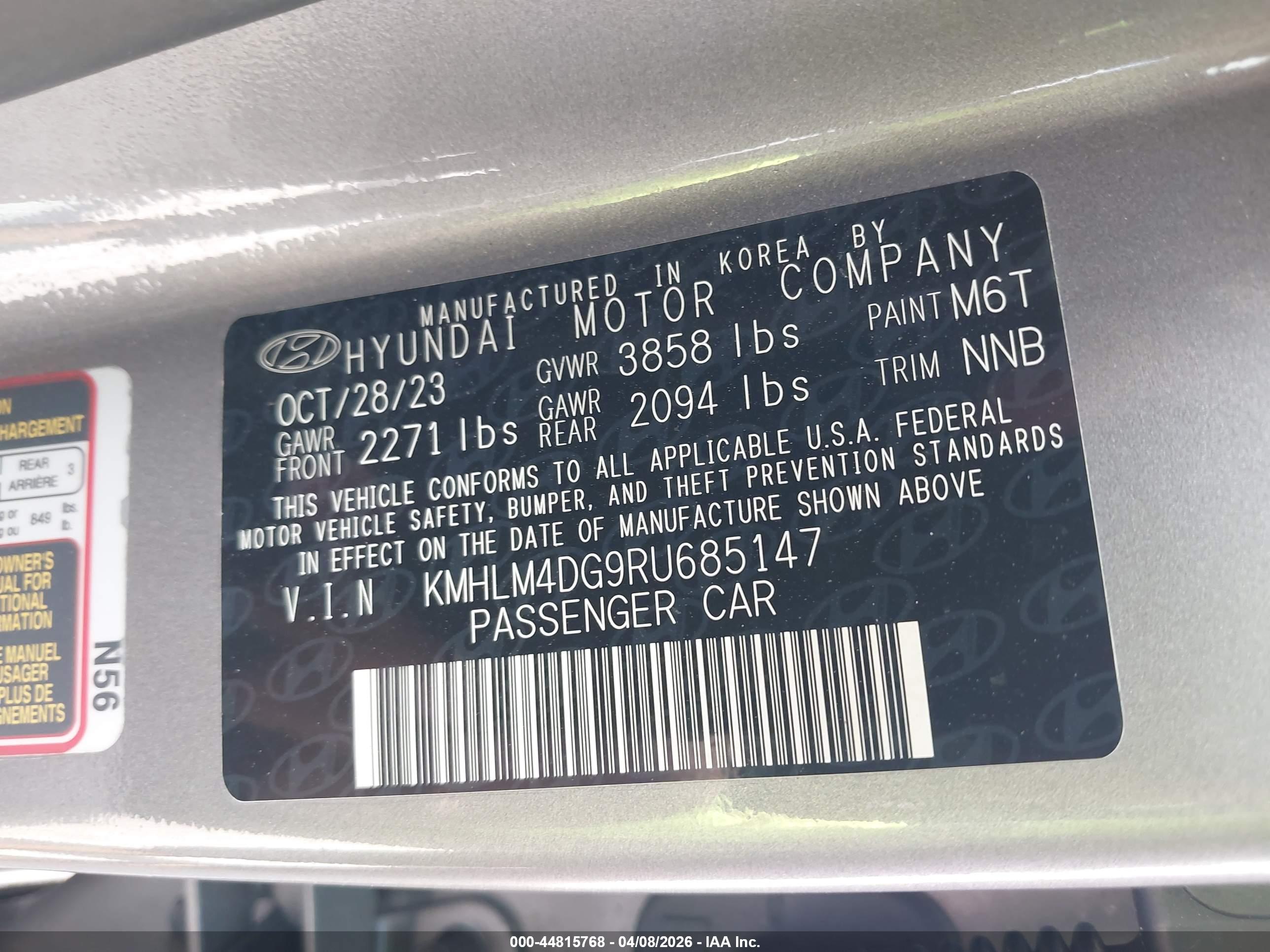 HYUNDAI ELANTRA image 9