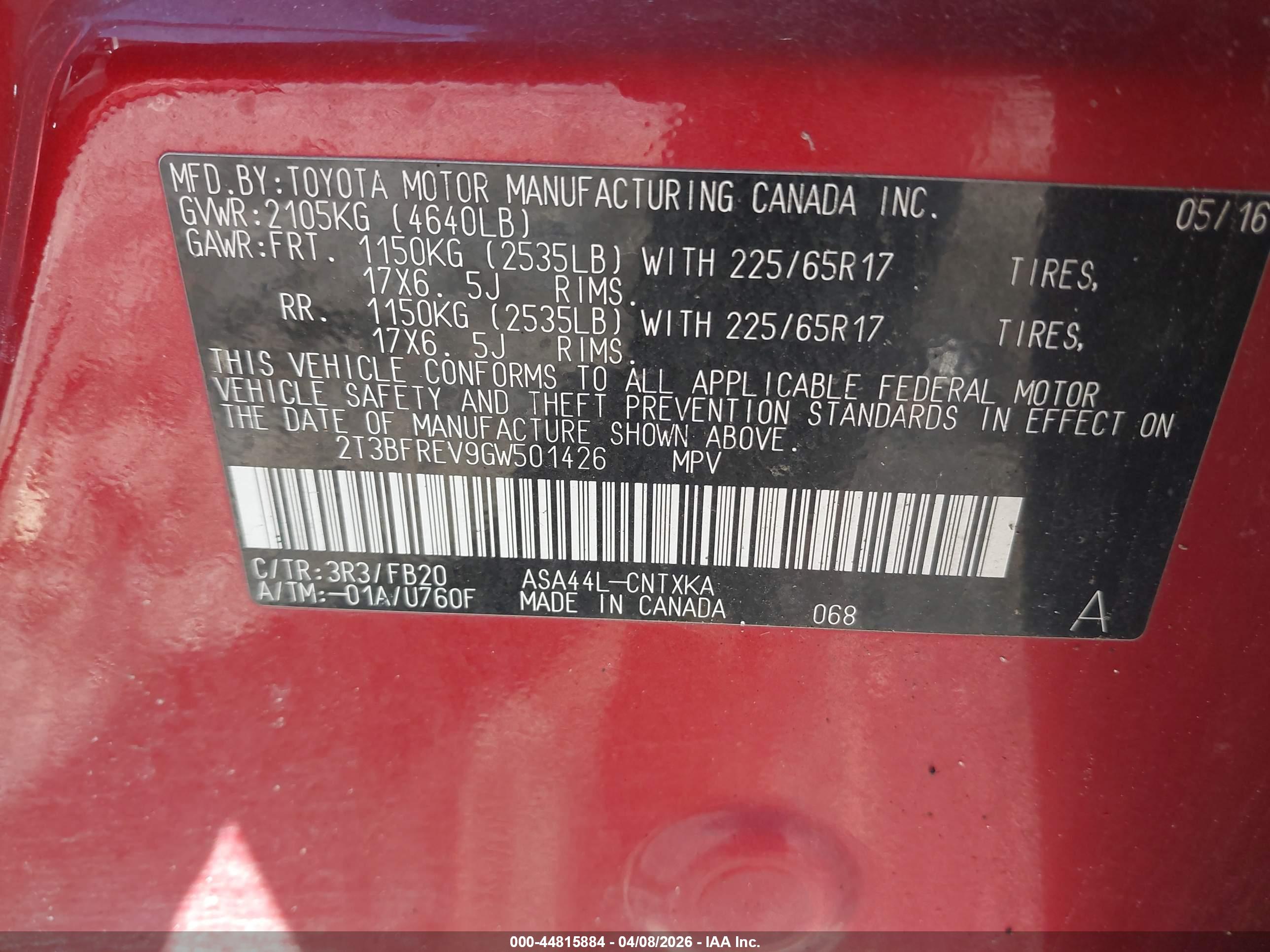 TOYOTA RAV4 image 9