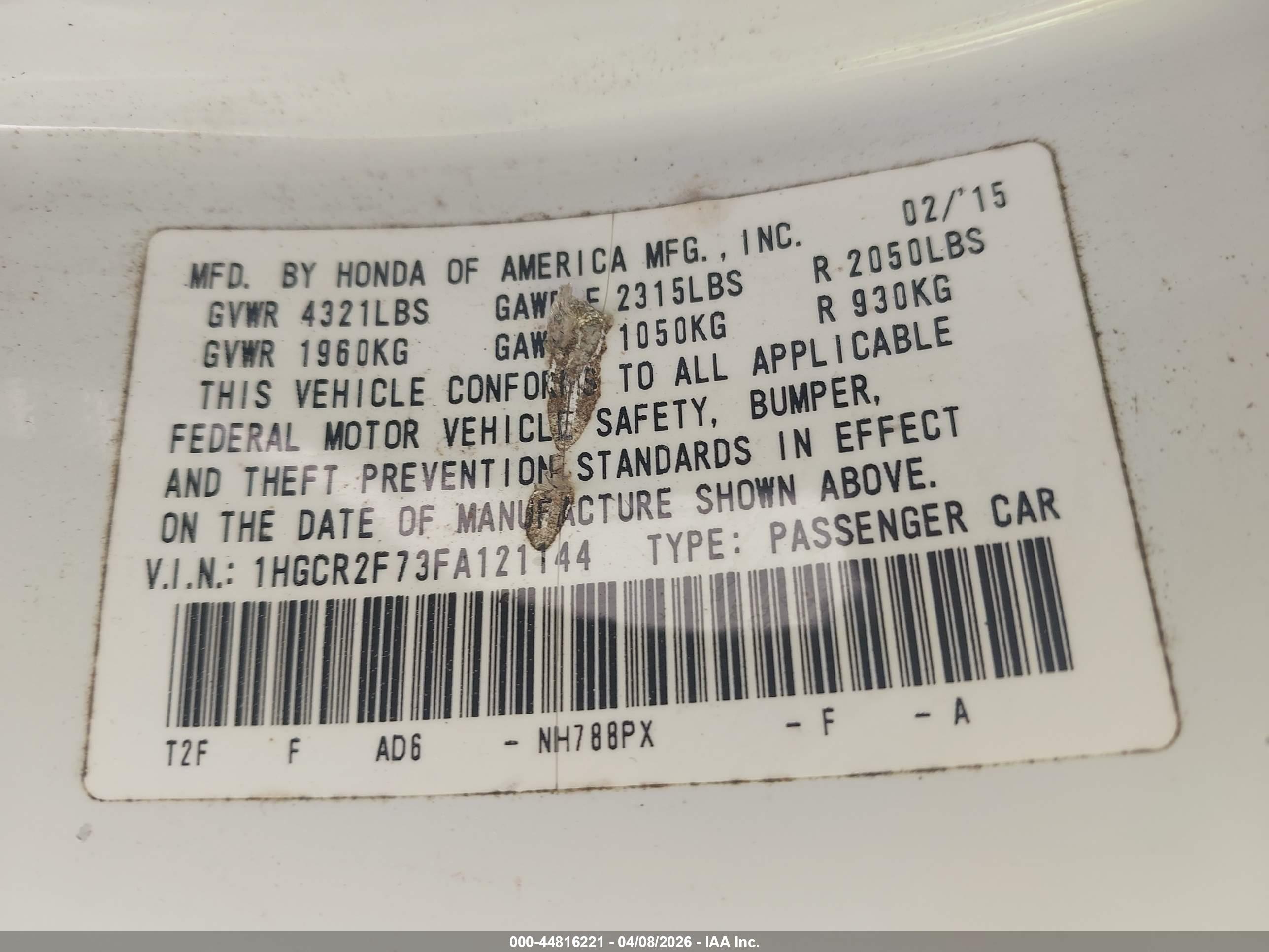HONDA ACCORD image 9