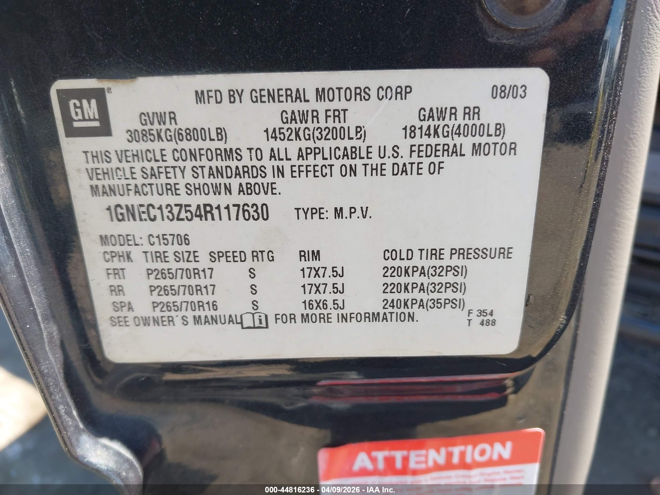 CHEVROLET TAHOE image 9
