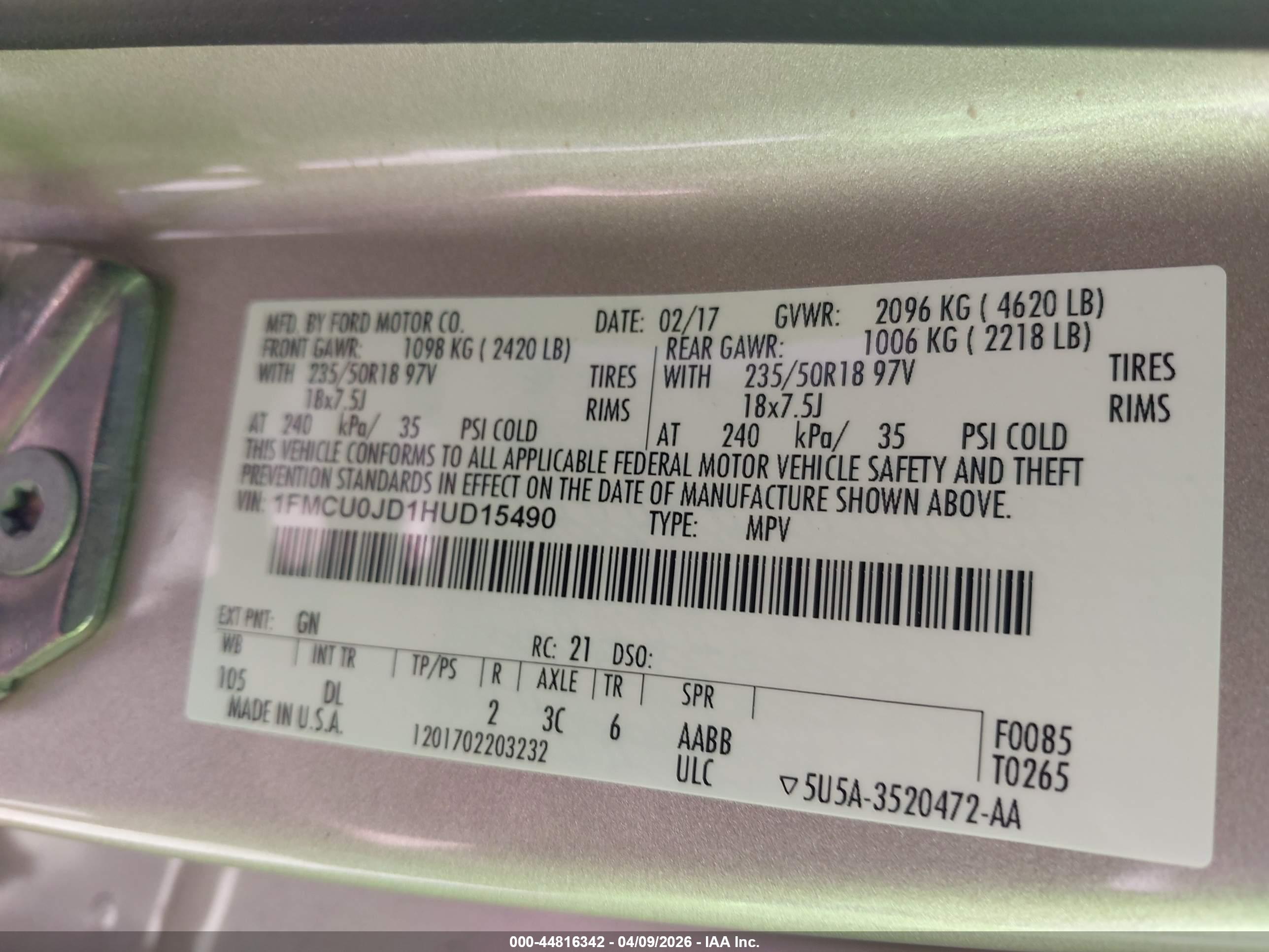FORD ESCAPE image 9