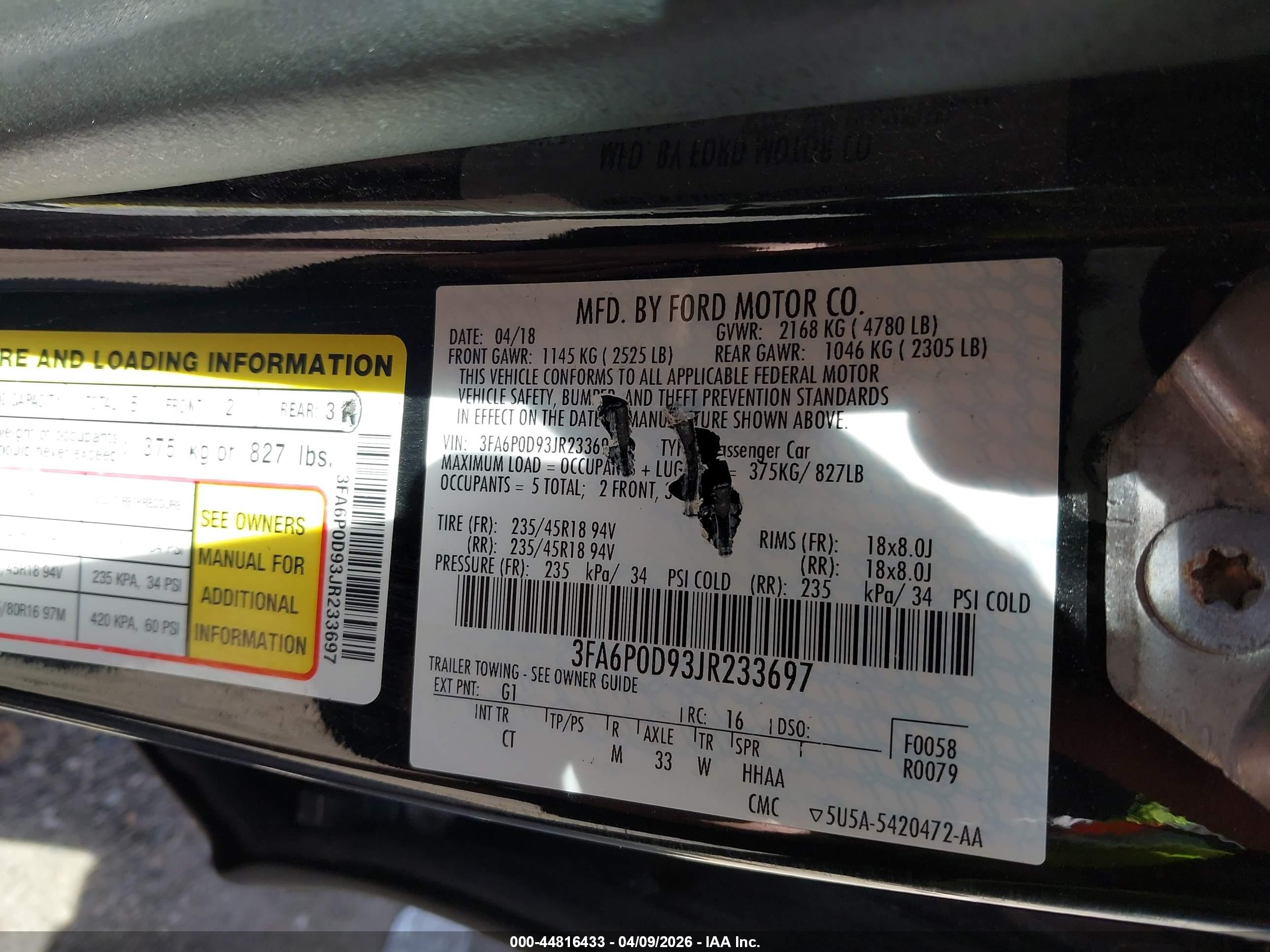 FORD FUSION image 9