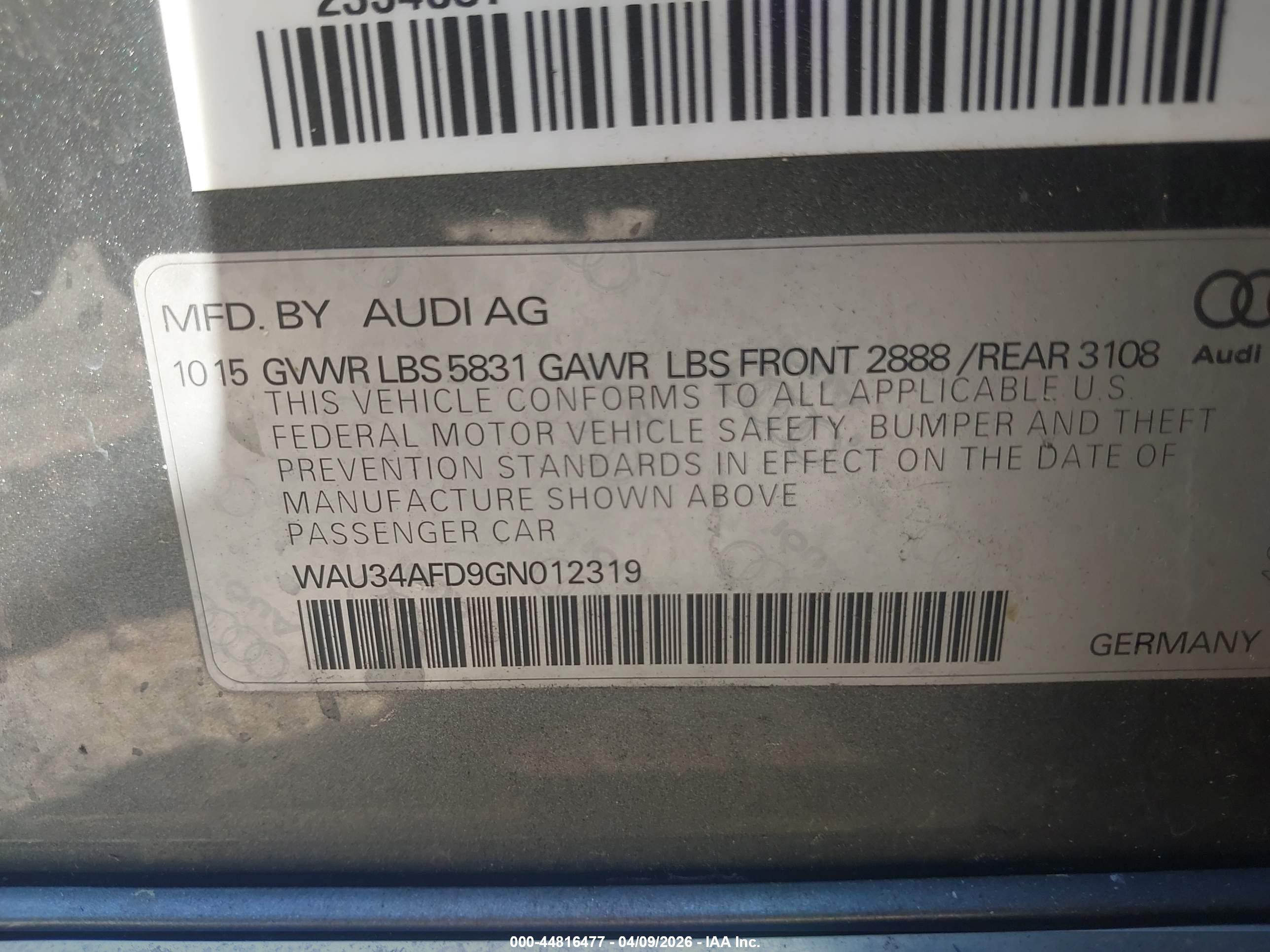 AUDI A8 image 9
