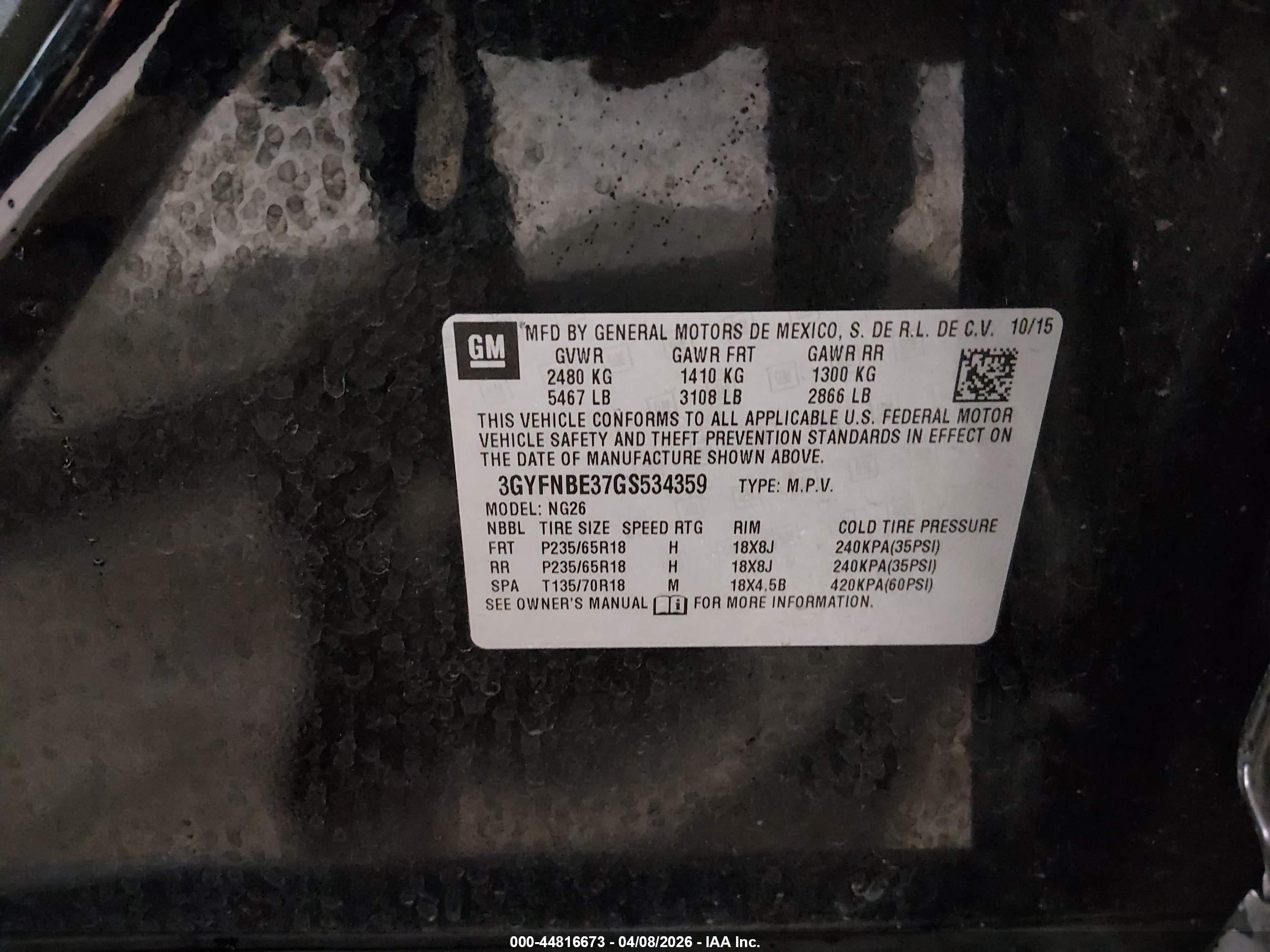 CADILLAC SRX image 9