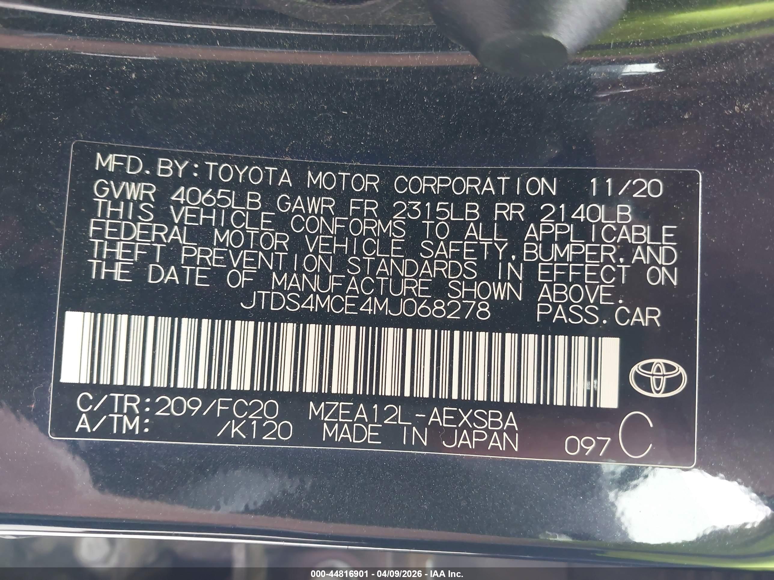TOYOTA COROLLA image 9