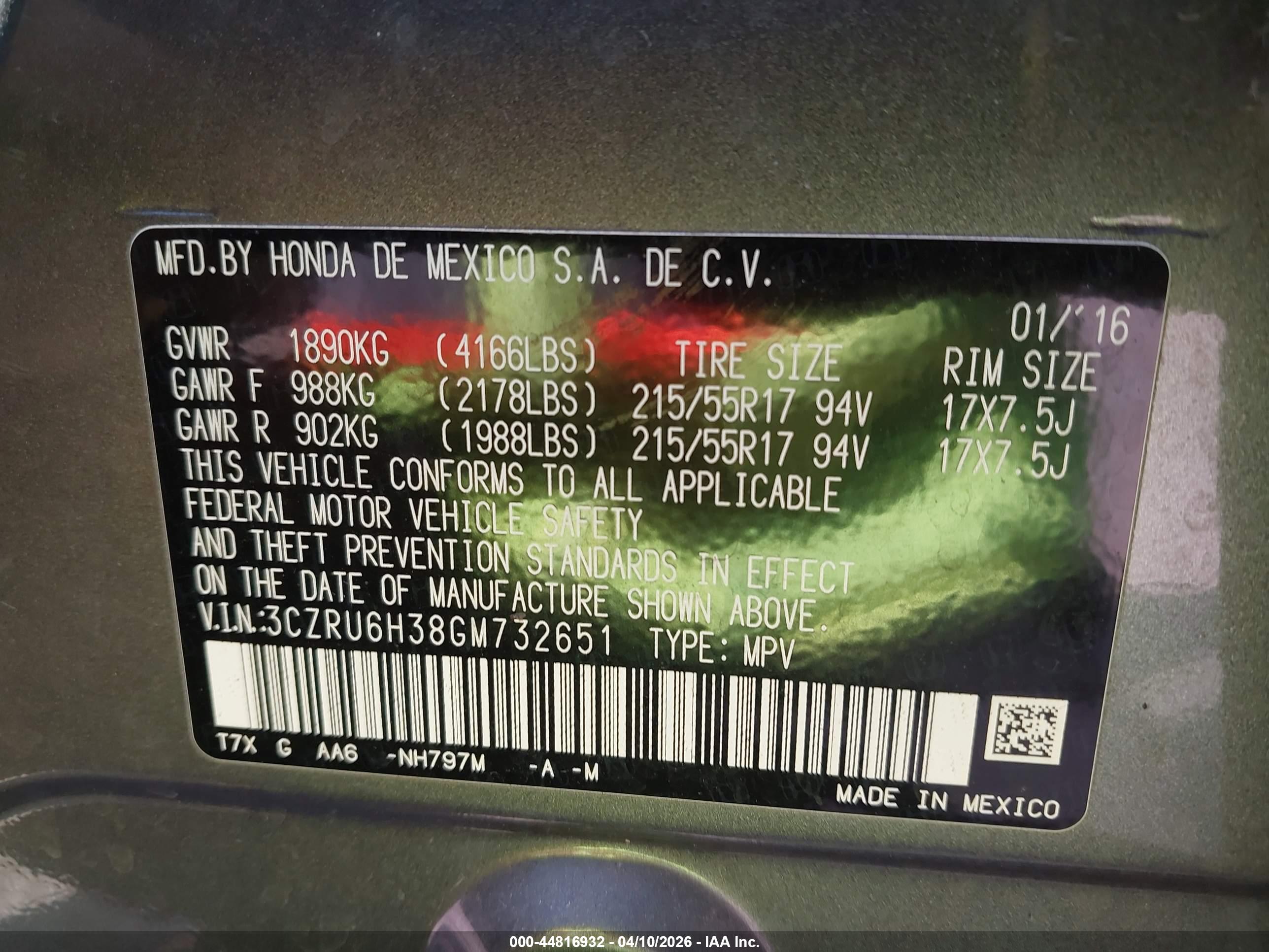 HONDA HR-V image 9