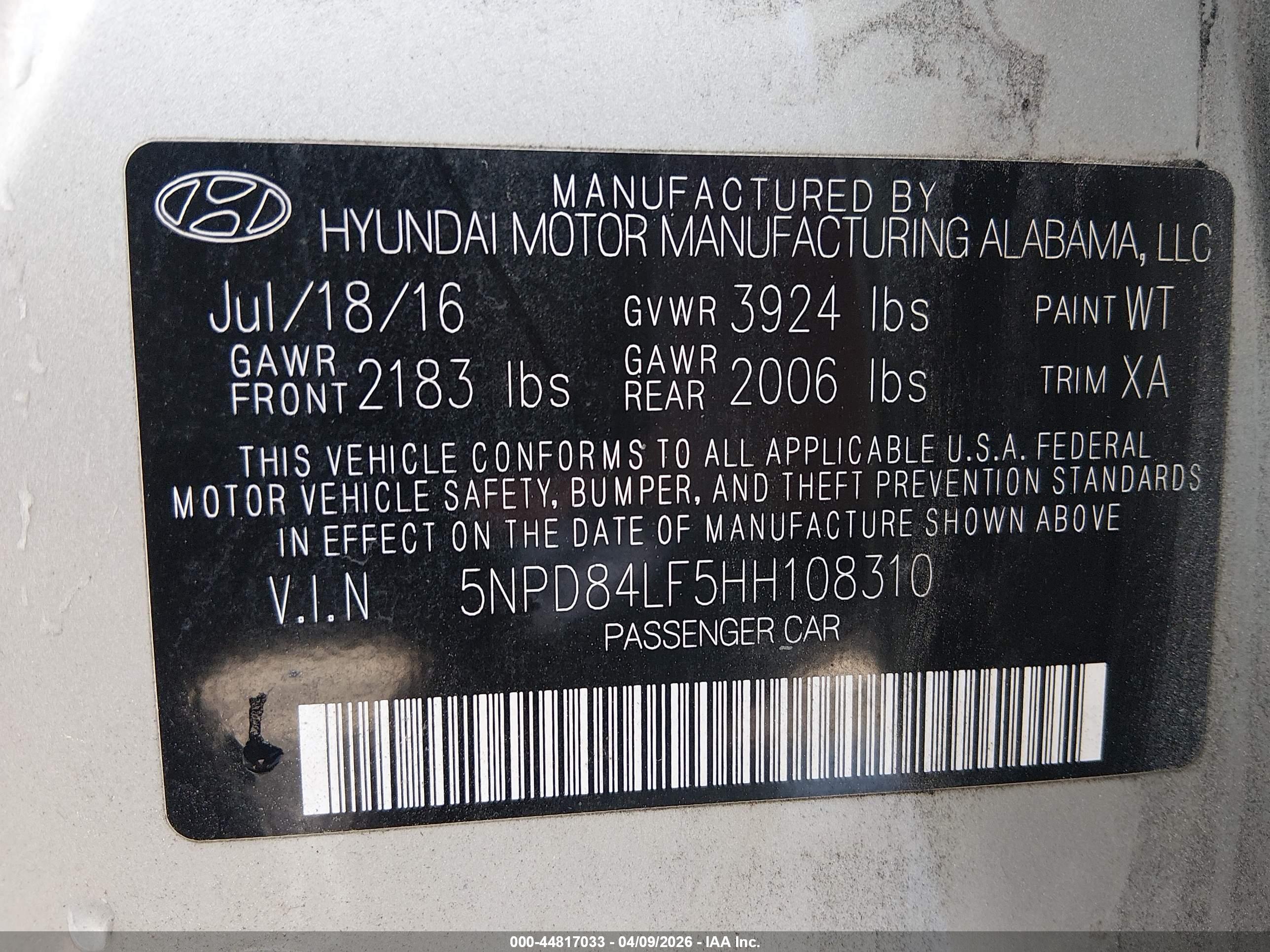 HYUNDAI ELANTRA image 9