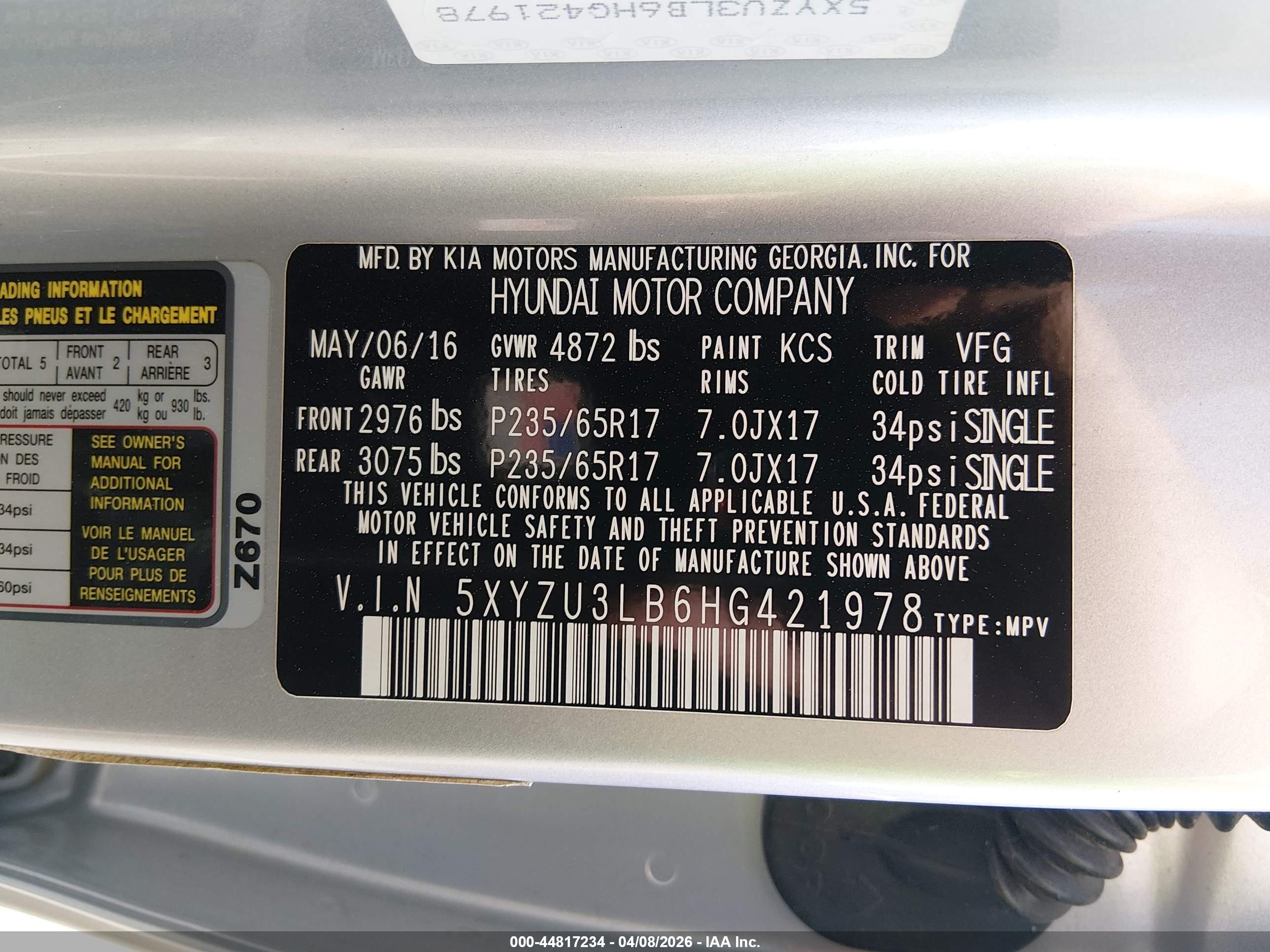HYUNDAI SANTA image 9