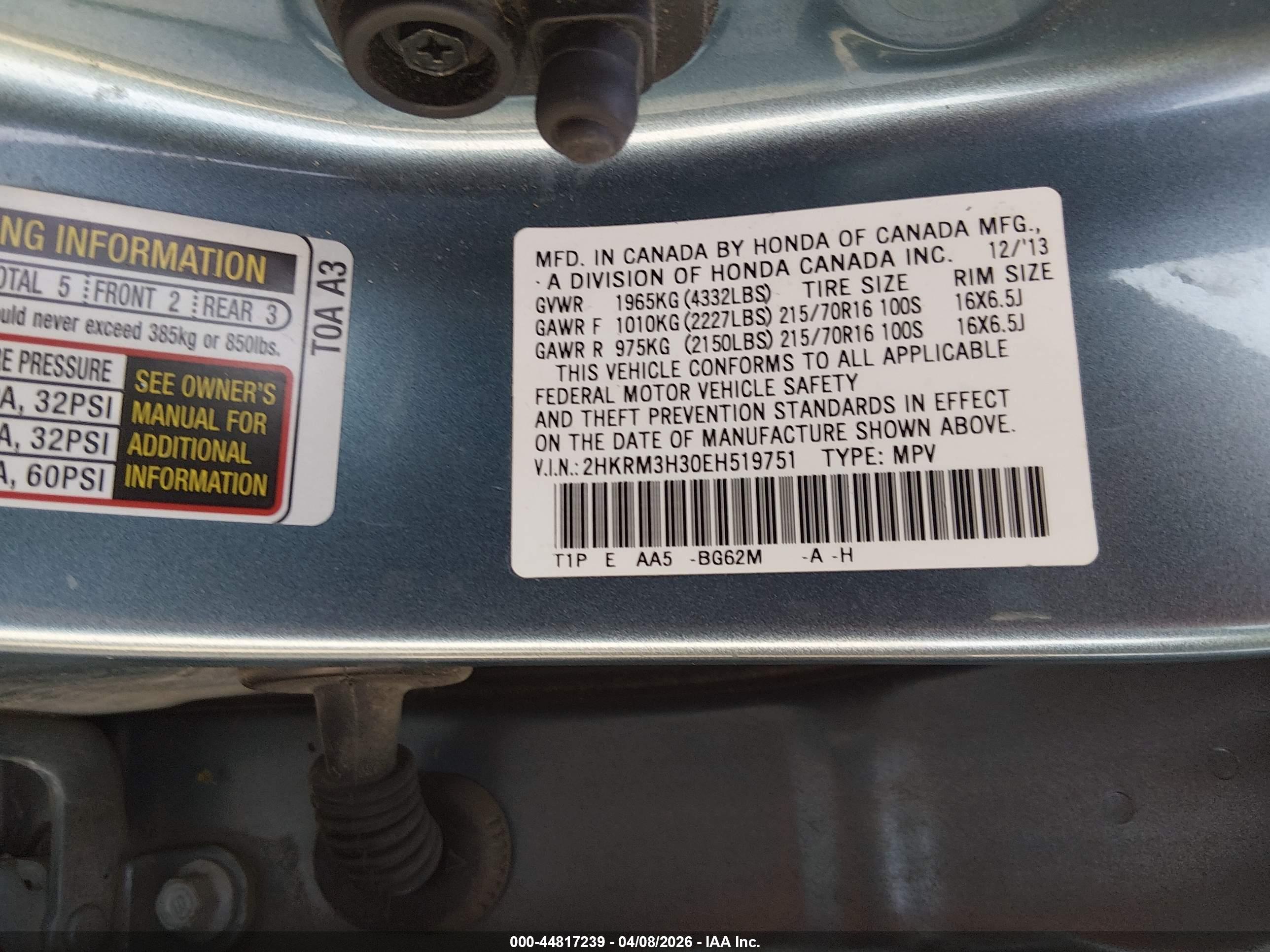 HONDA CR-V image 9