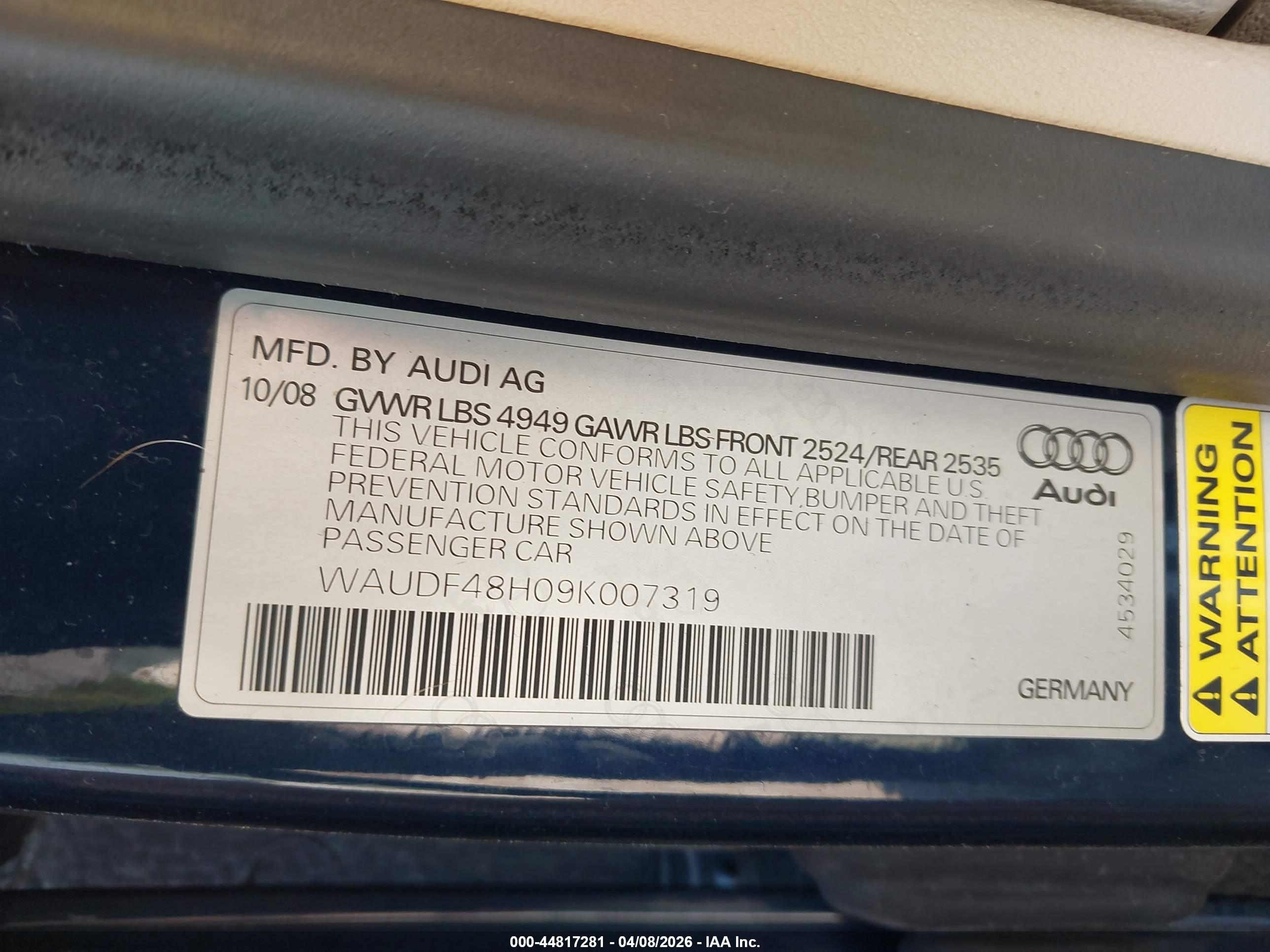 AUDI A4 image 9