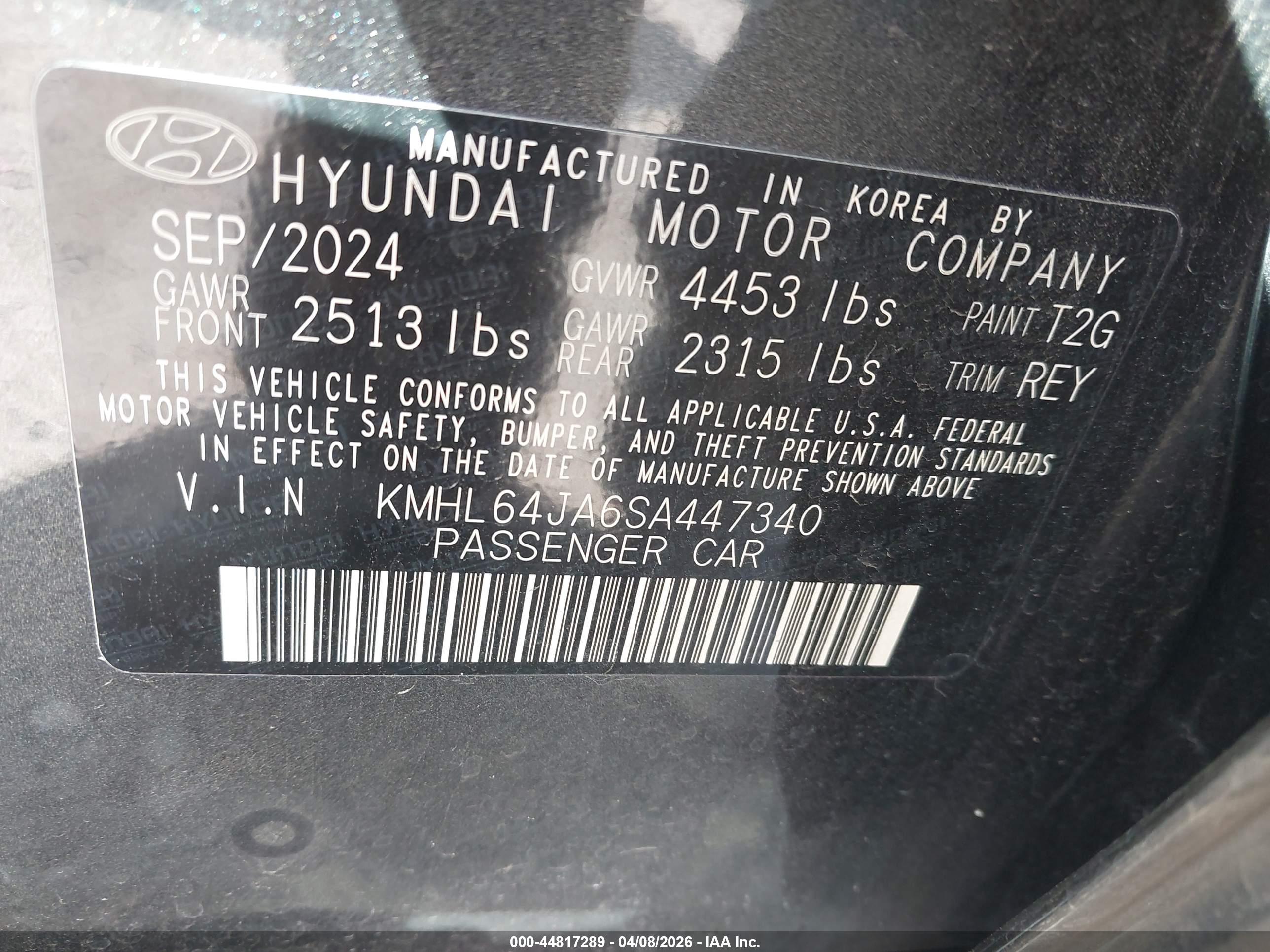 HYUNDAI SONATA image 9