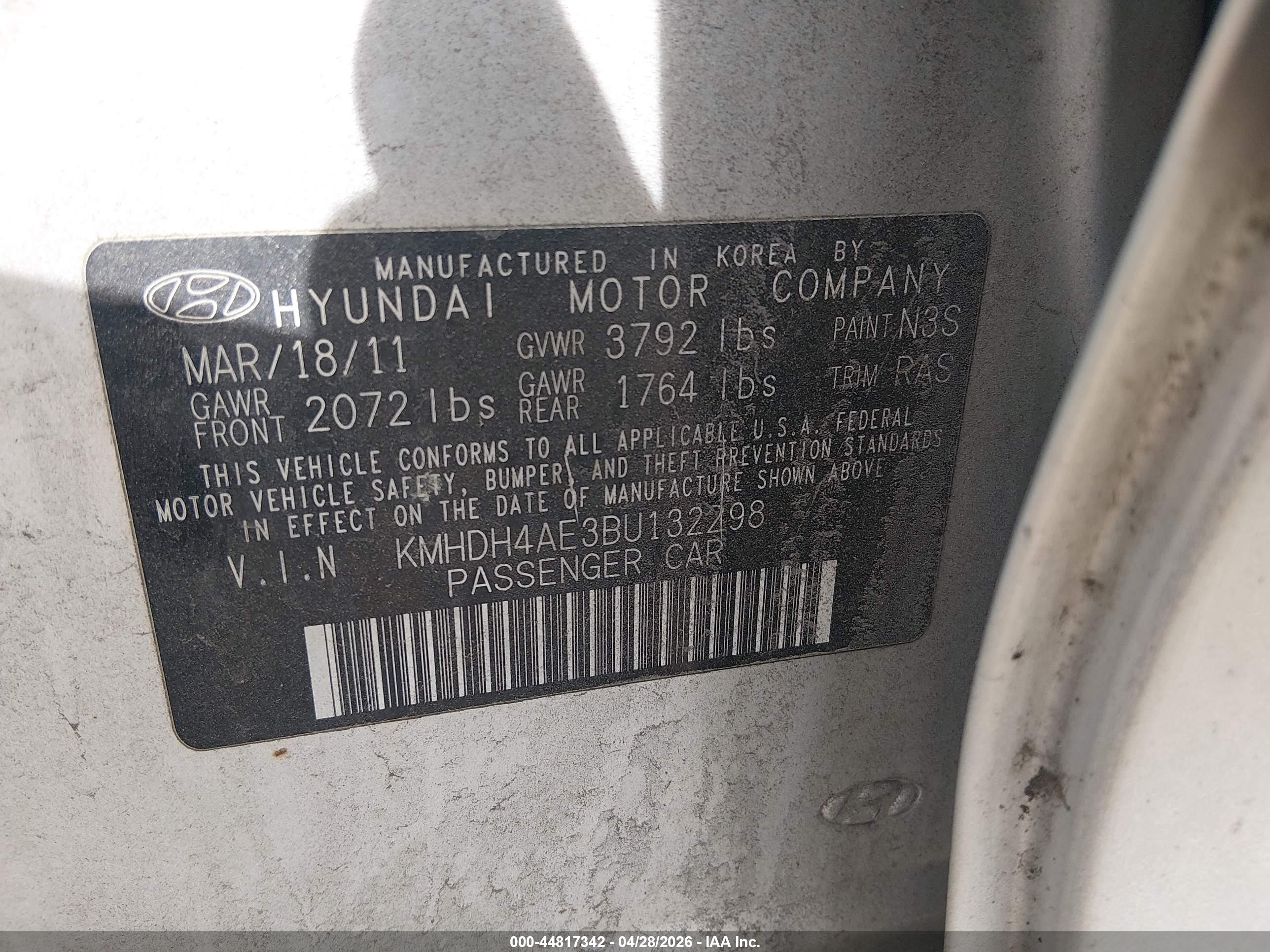 HYUNDAI ELANTRA image 9