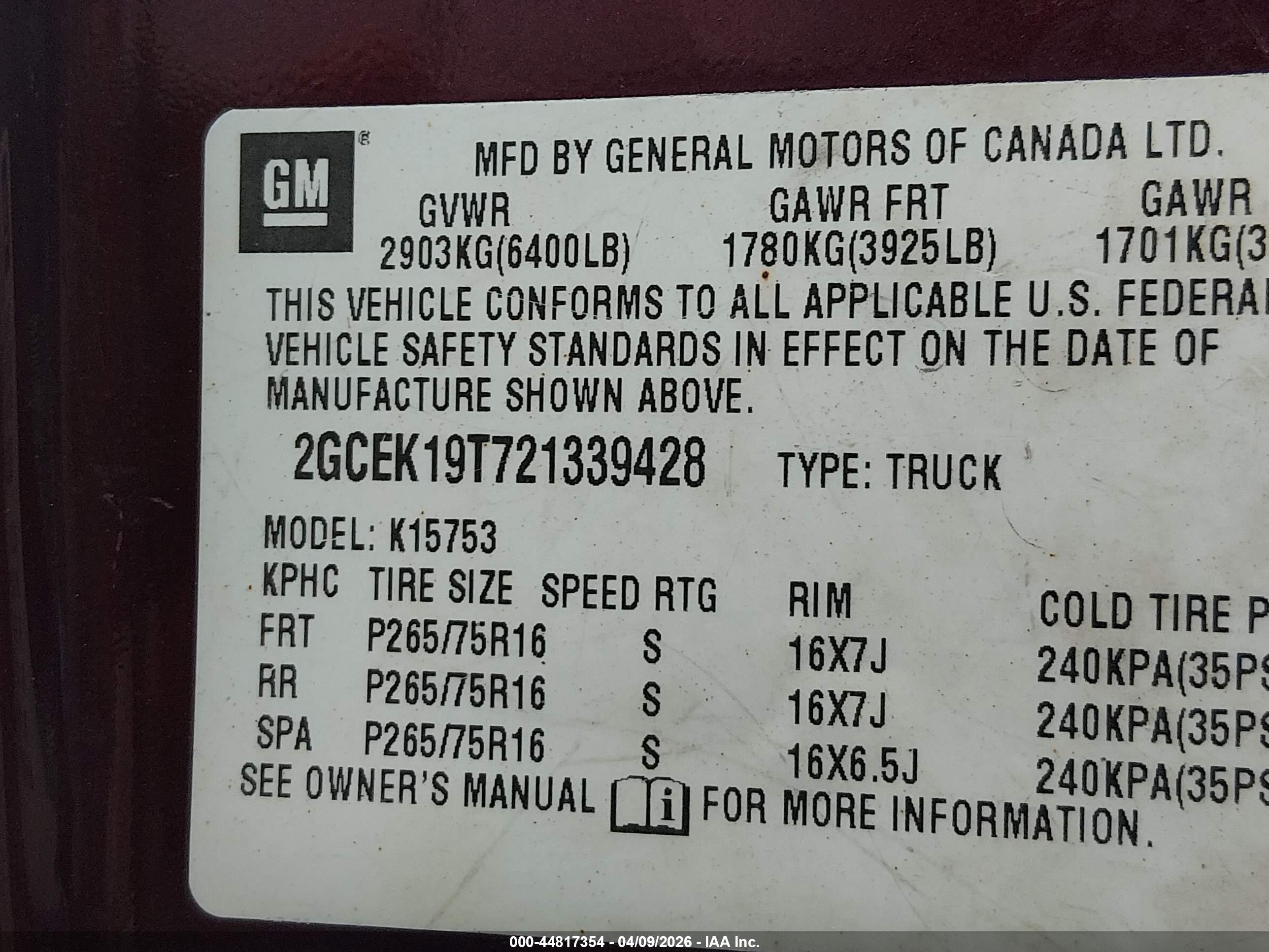 CHEVROLET SILVERADO image 9