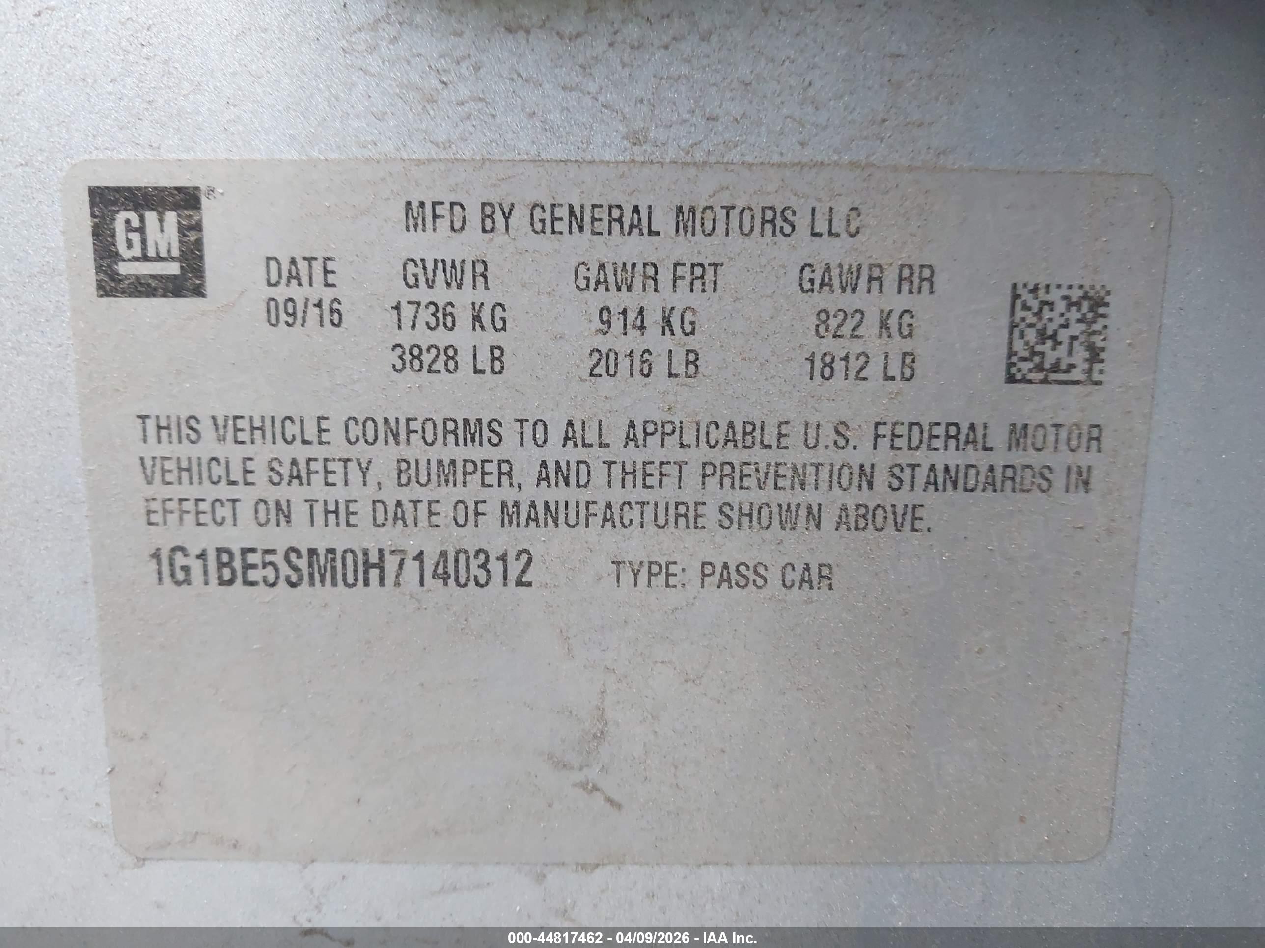CHEVROLET CRUZE image 9