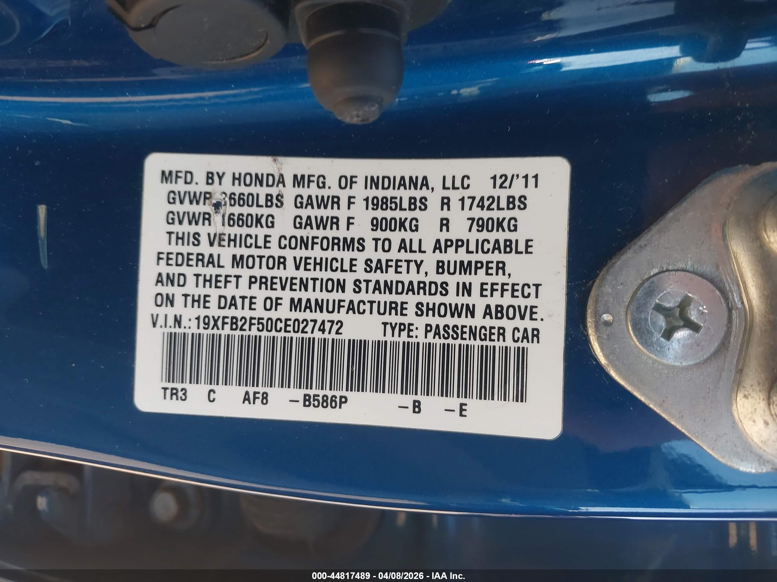 HONDA CIVIC image 9