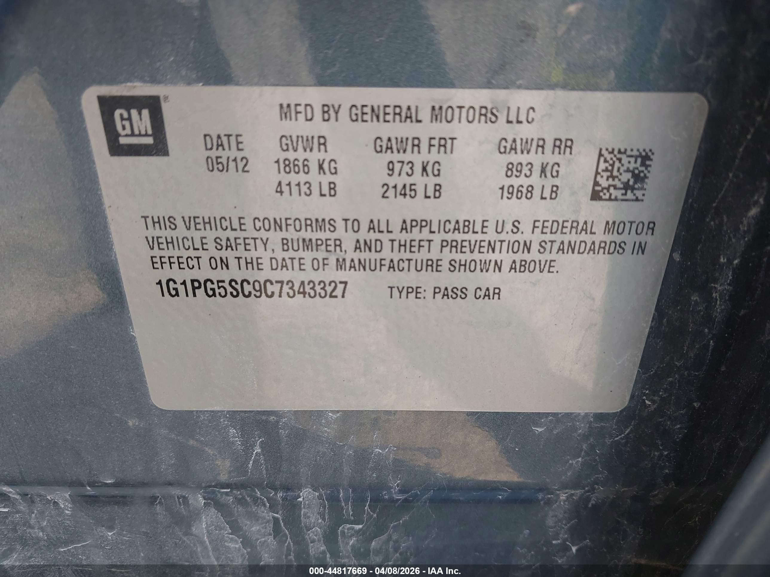 CHEVROLET CRUZE image 9