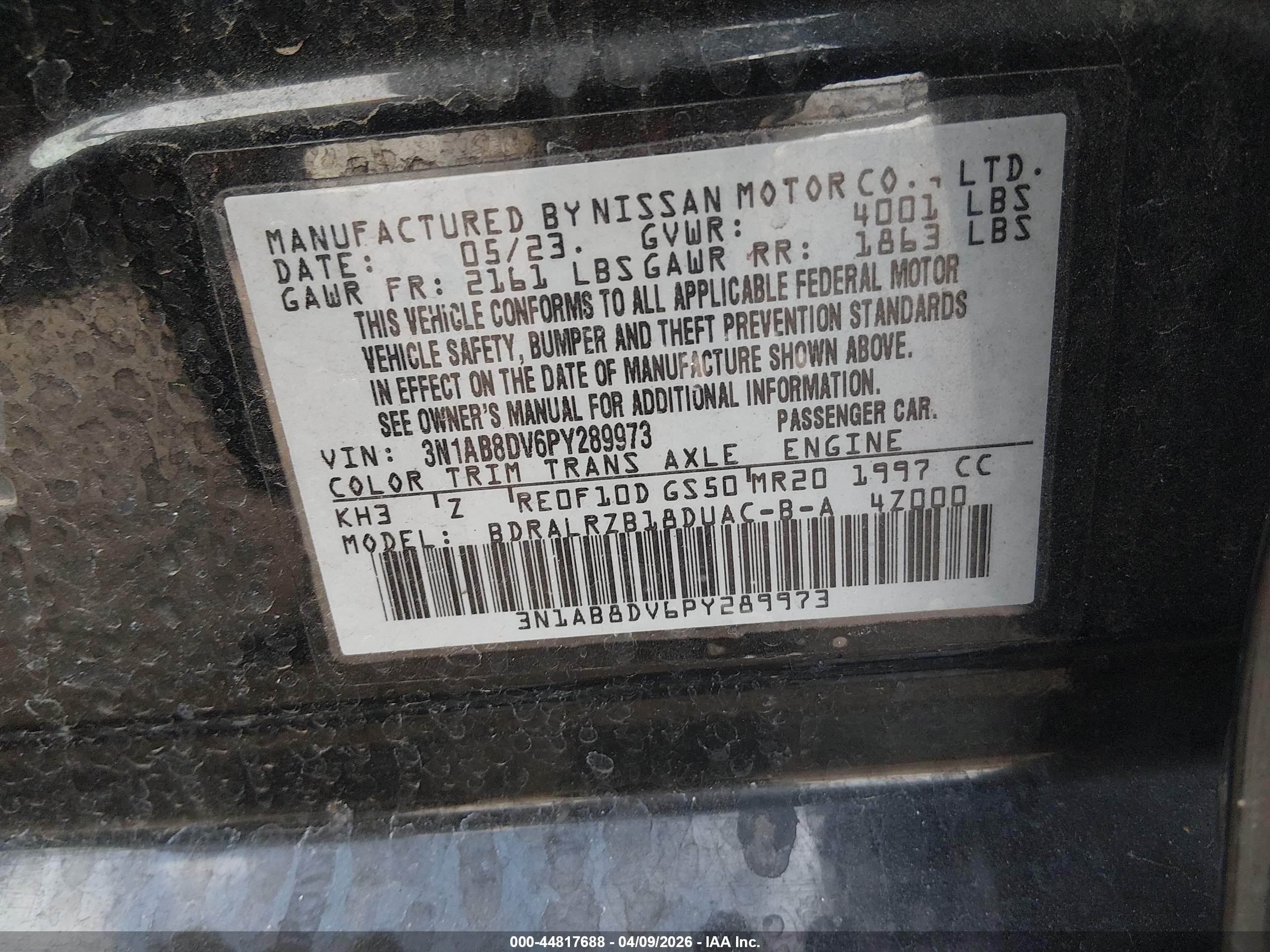 NISSAN SENTRA image 9