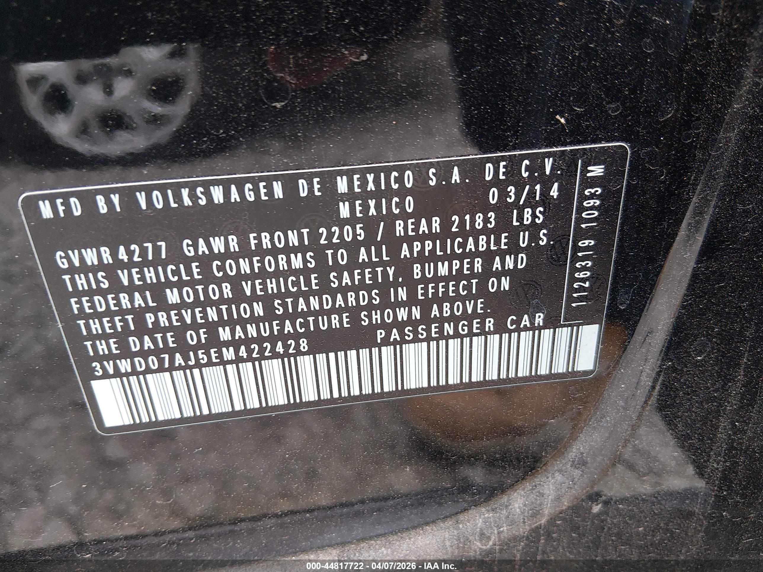 VOLKSWAGEN JETTA image 9